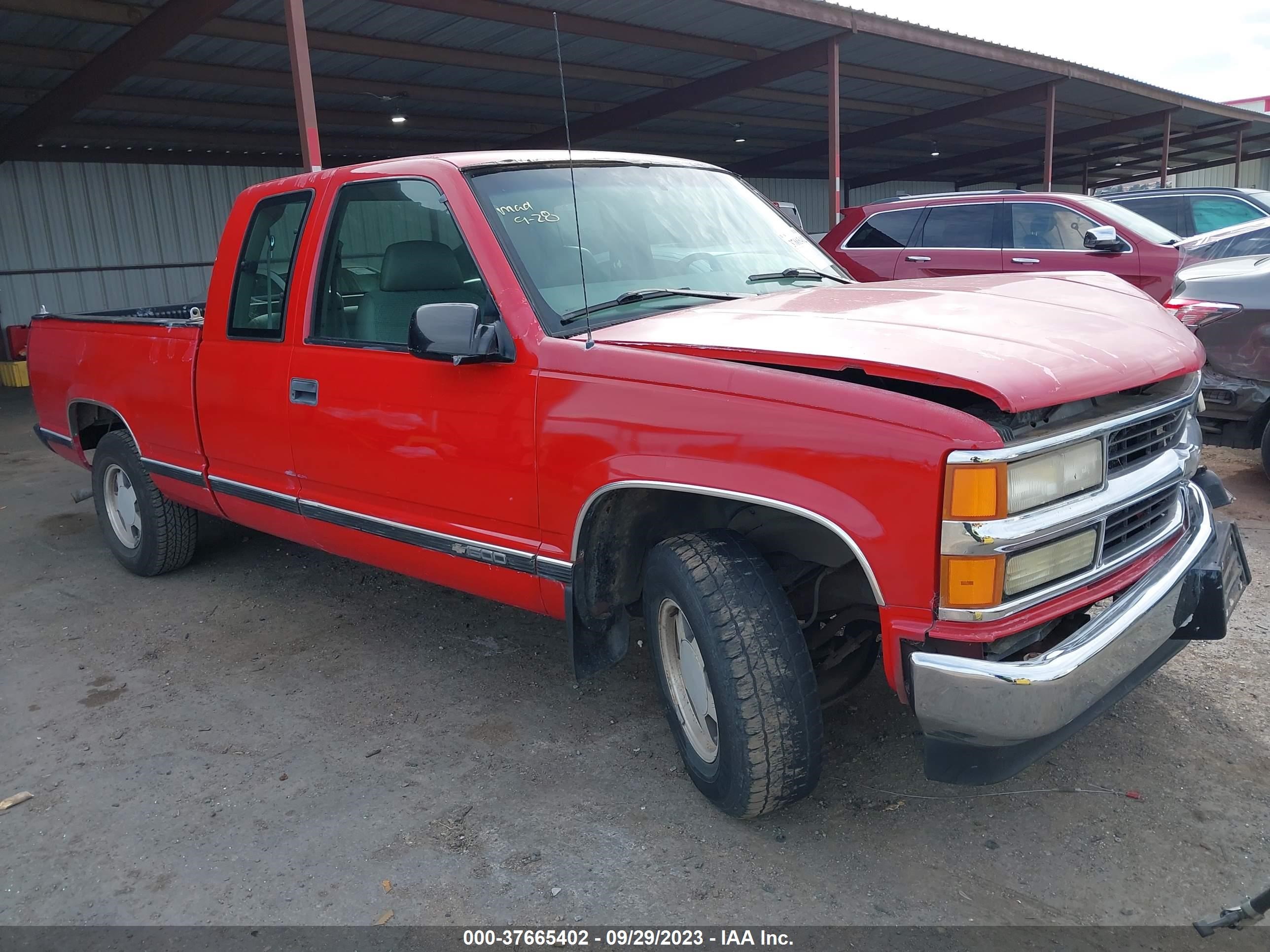 CHEVROLET S-10 PICKUP 1997 1gcec19w0ve217889