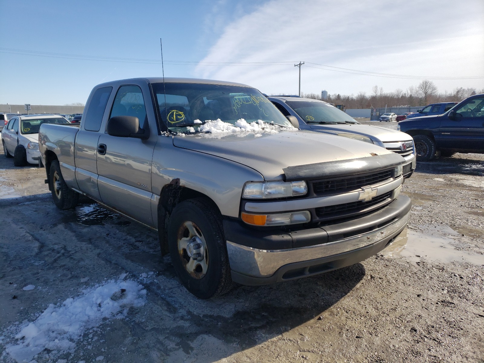 CHEVROLET SILVERADO 2001 1gcec19w11z296959