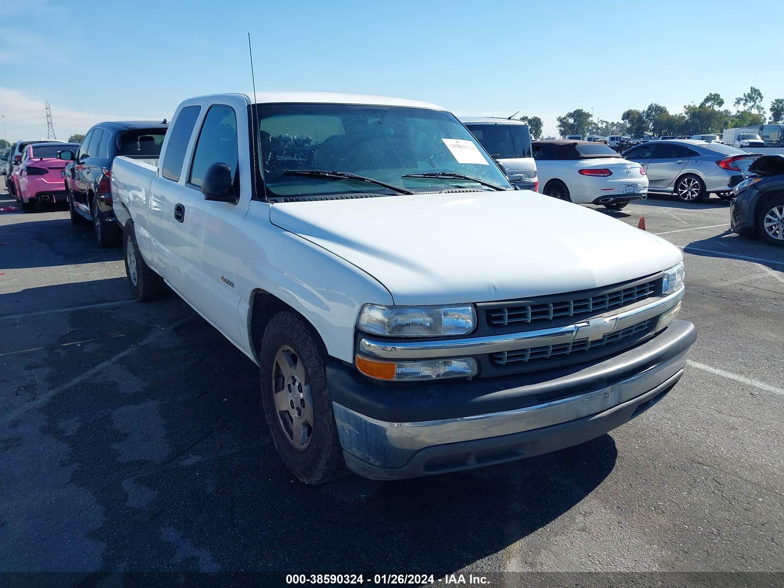 CHEVROLET SILVERADO 2001 1gcec19w71z134107