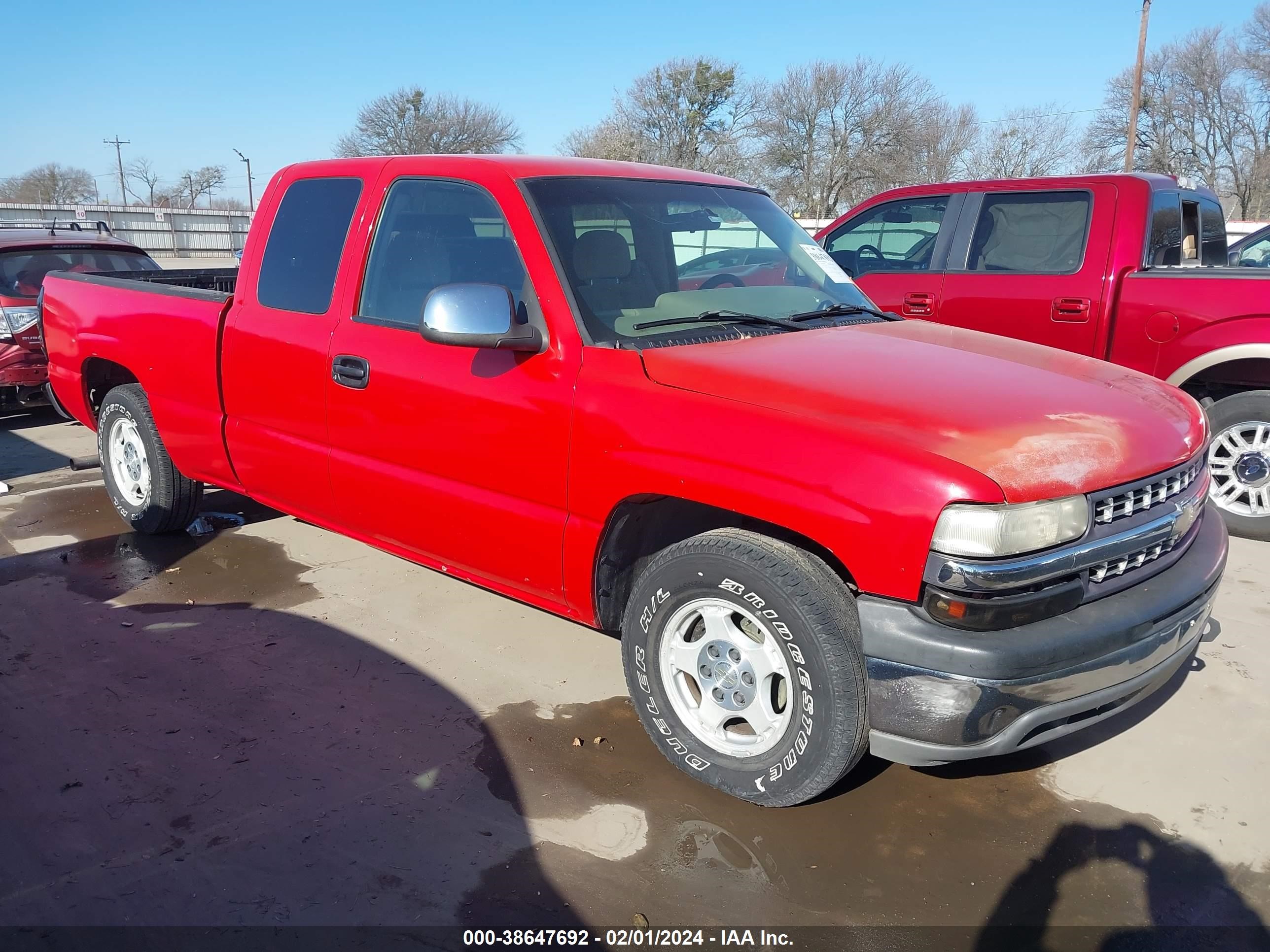 CHEVROLET SILVERADO 2001 1gcec19w71z195487