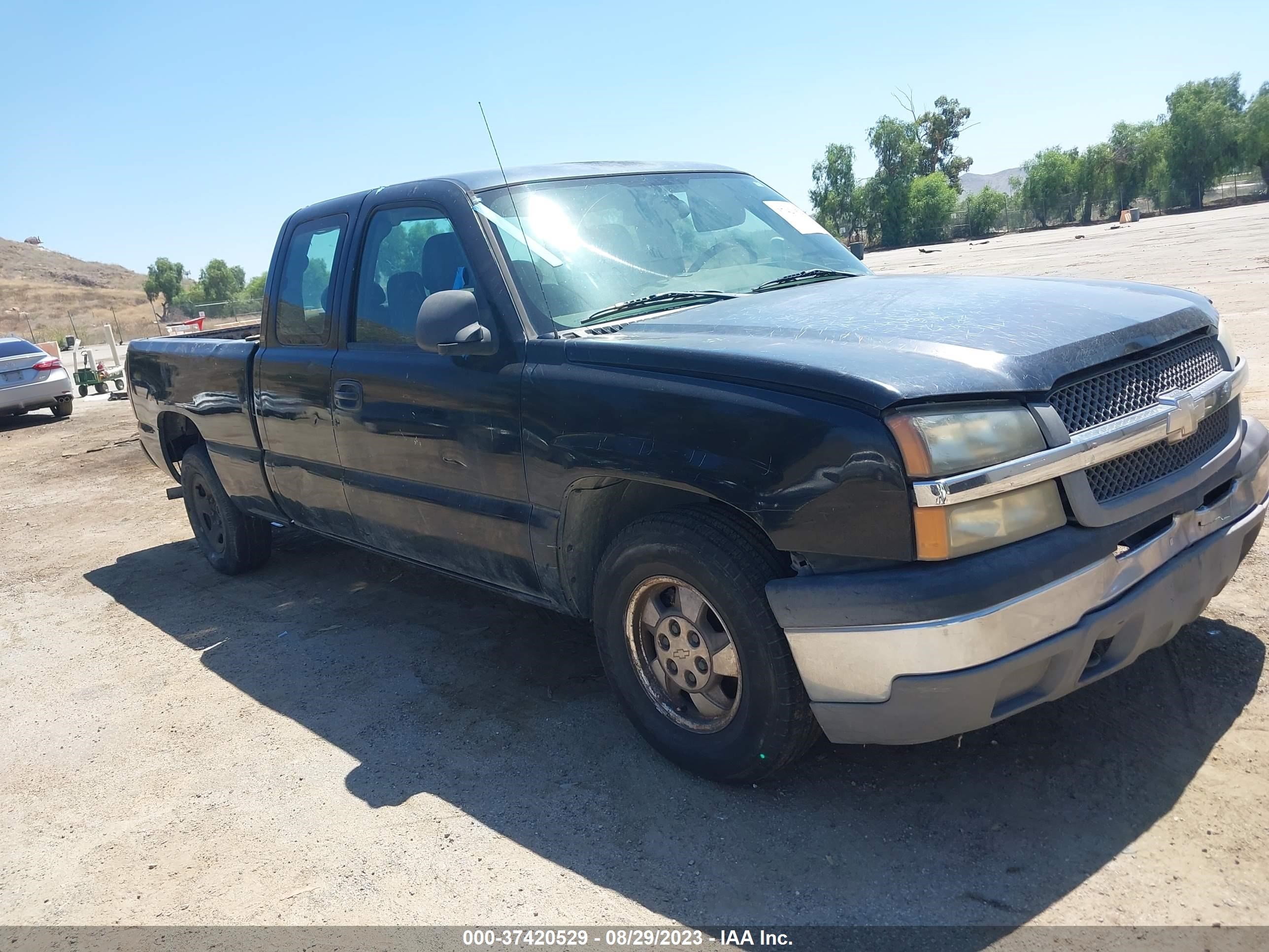 CHEVROLET SILVERADO 2004 1gcec19x24z241398