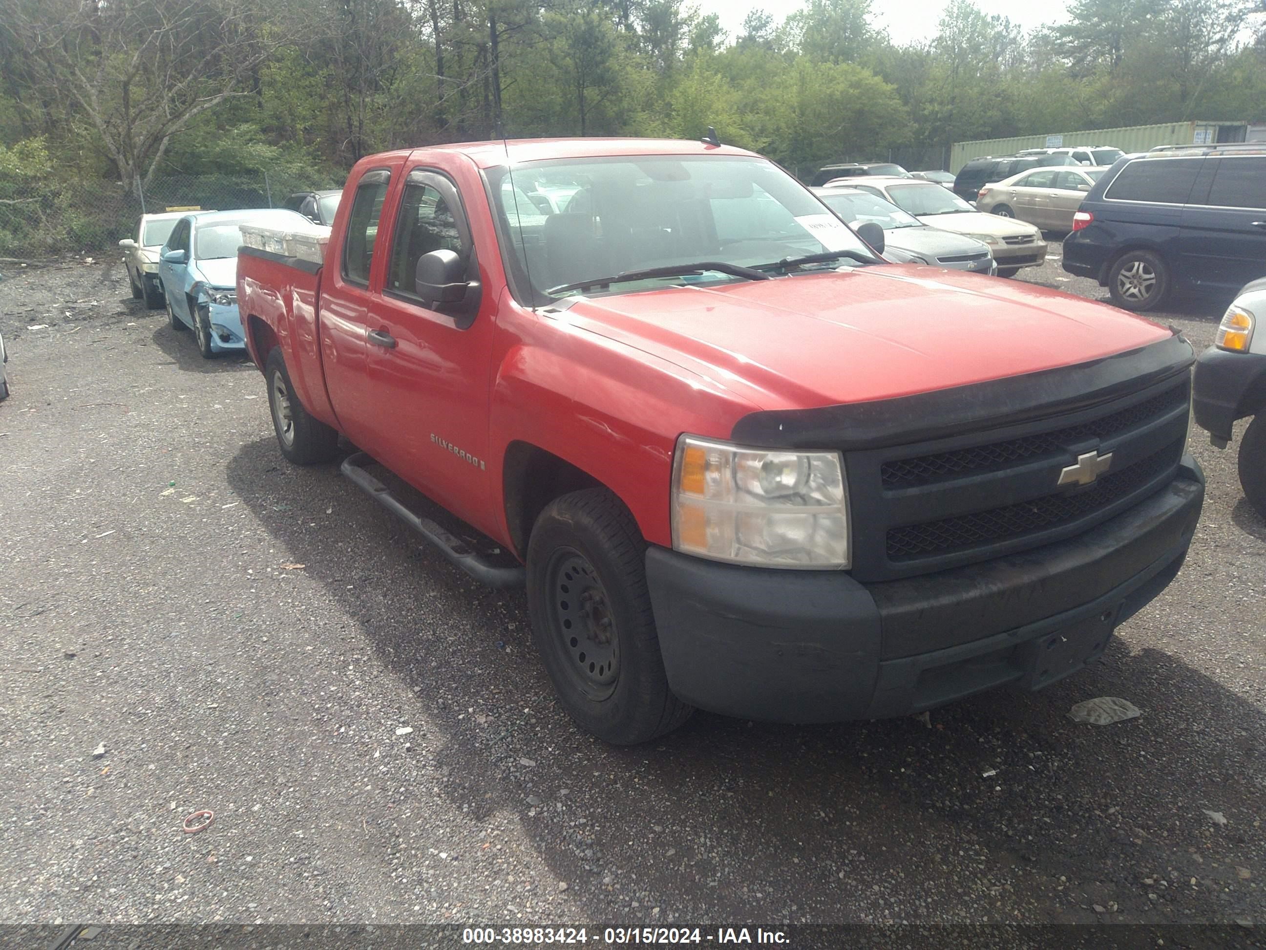 CHEVROLET SILVERADO 2008 1gcec19x28z178728