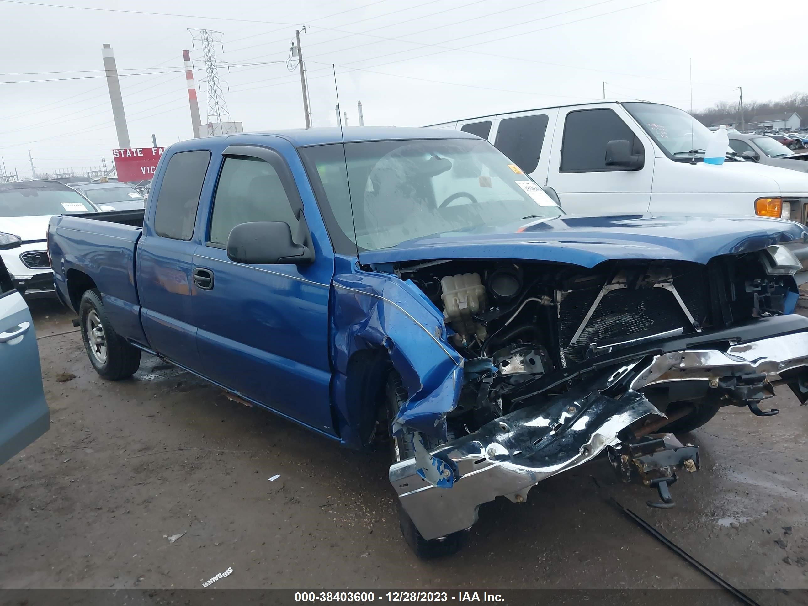 CHEVROLET SILVERADO 2004 1gcec19x34z182474