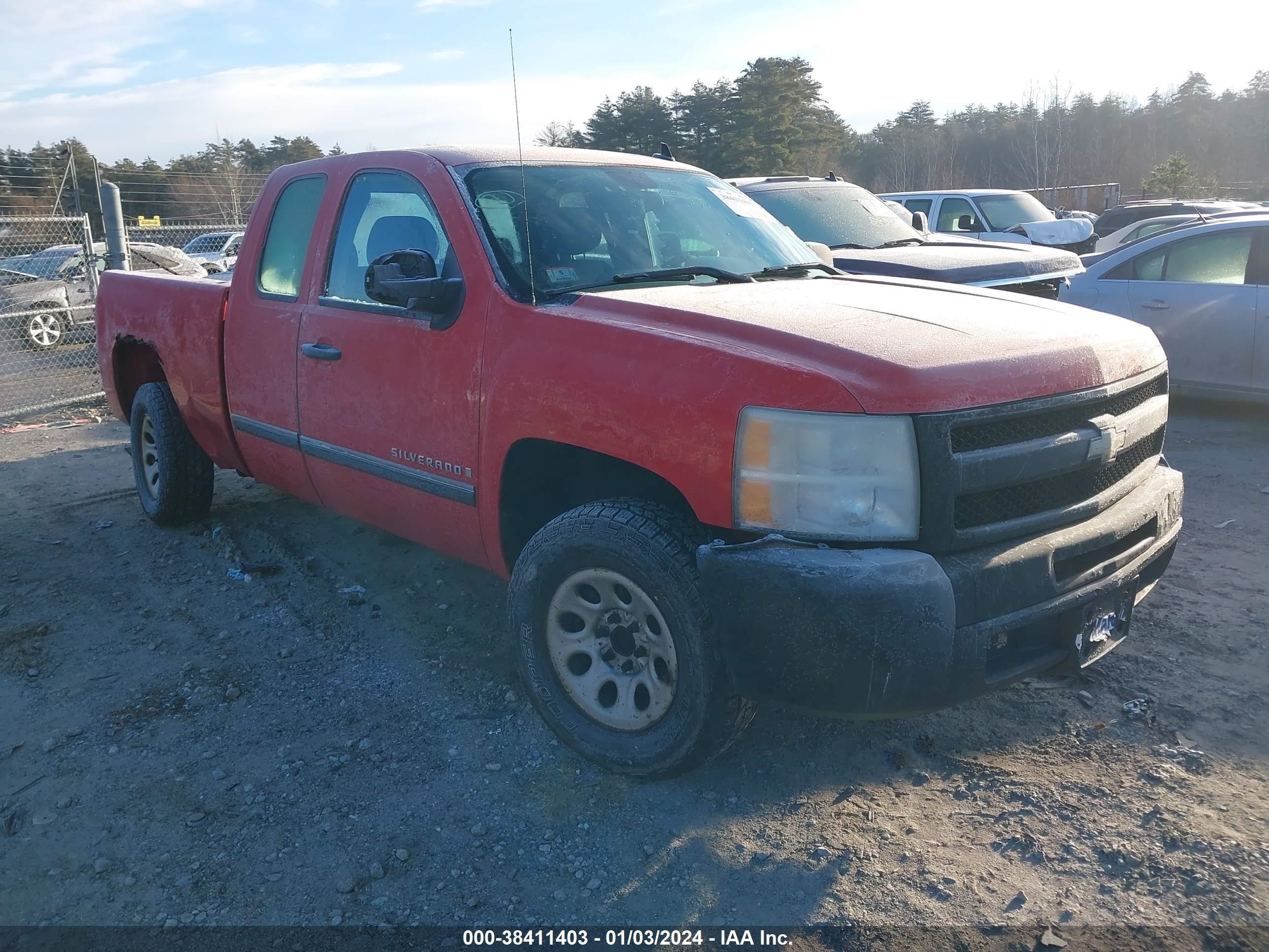 CHEVROLET SILVERADO 2009 1gcec19x39z146310