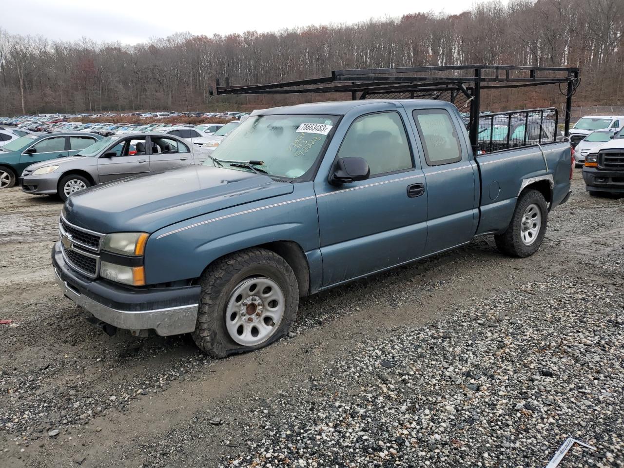 CHEVROLET SILVERADO 2006 1gcec19x56z186545