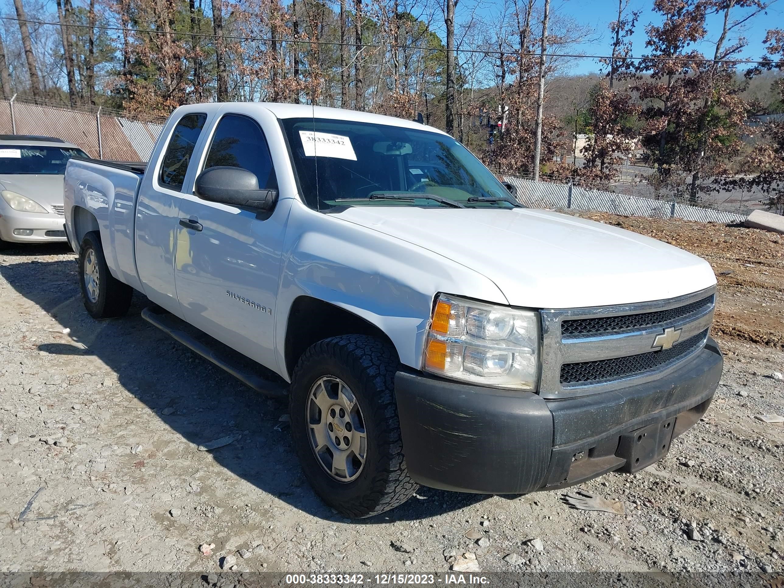 CHEVROLET SILVERADO 2008 1gcec19x58z139180