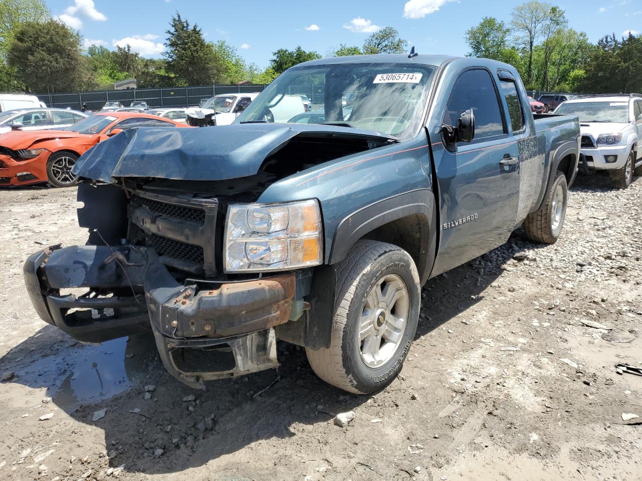 CHEVROLET SILVERADO 2008 1gcec19x68z285071