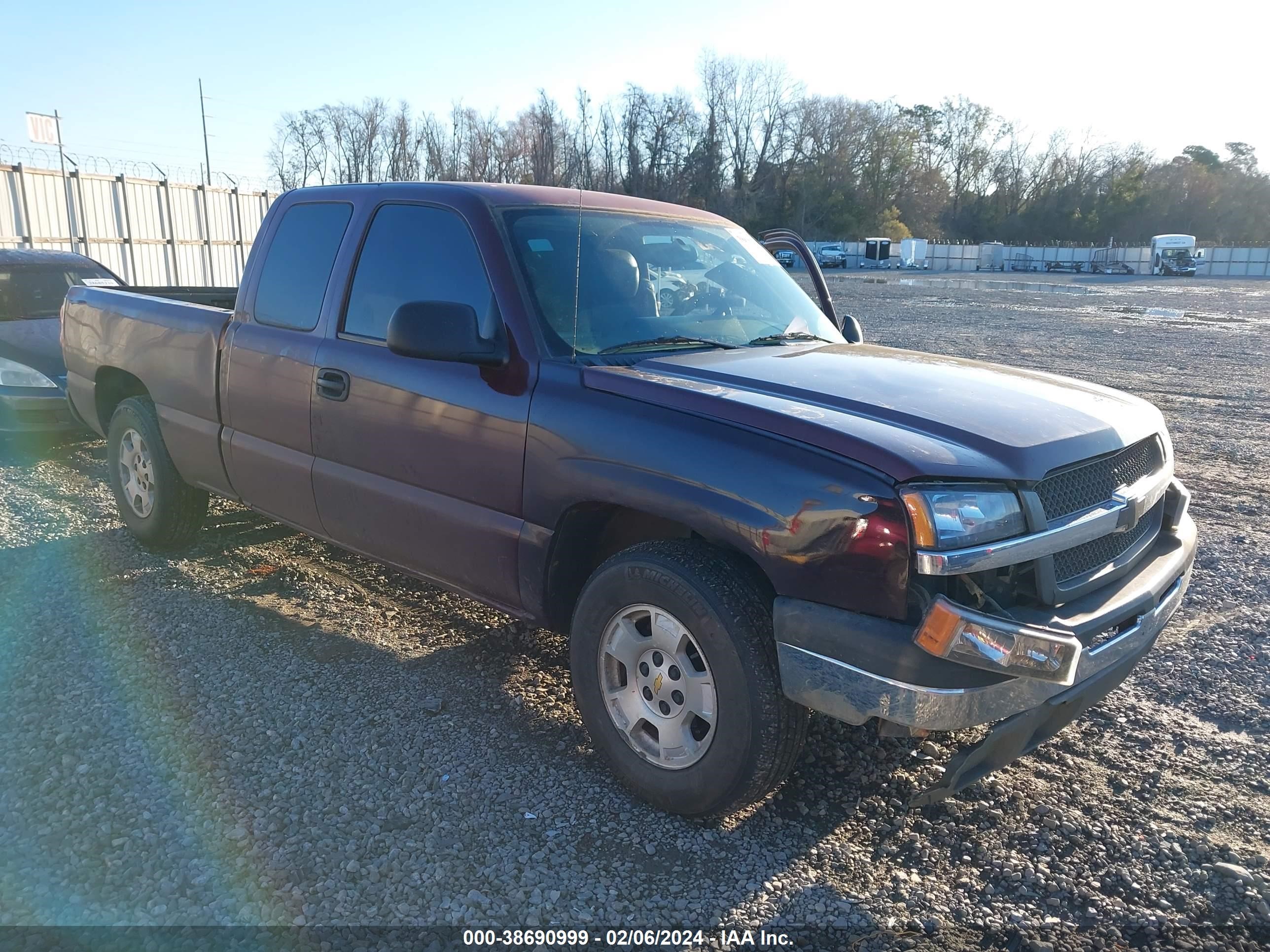 CHEVROLET SILVERADO 2004 1gcec19x74z197477