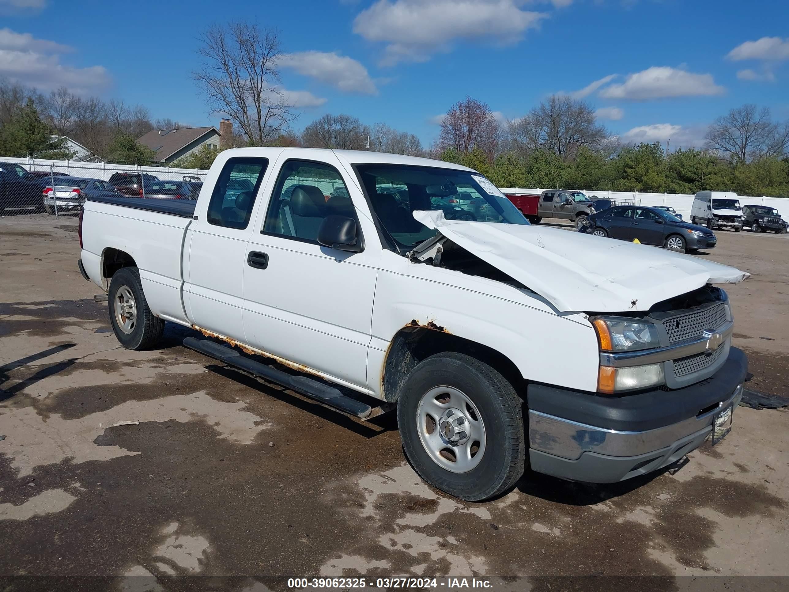 CHEVROLET SILVERADO 2004 1gcec19x84z335026