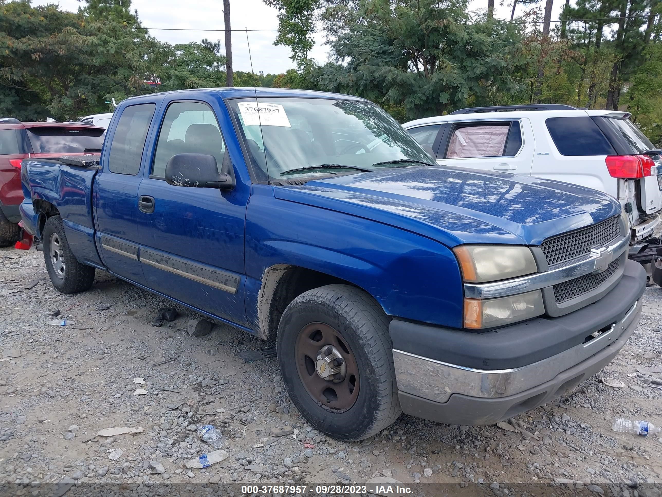 CHEVROLET SILVERADO 2004 1gcec19x94z115460