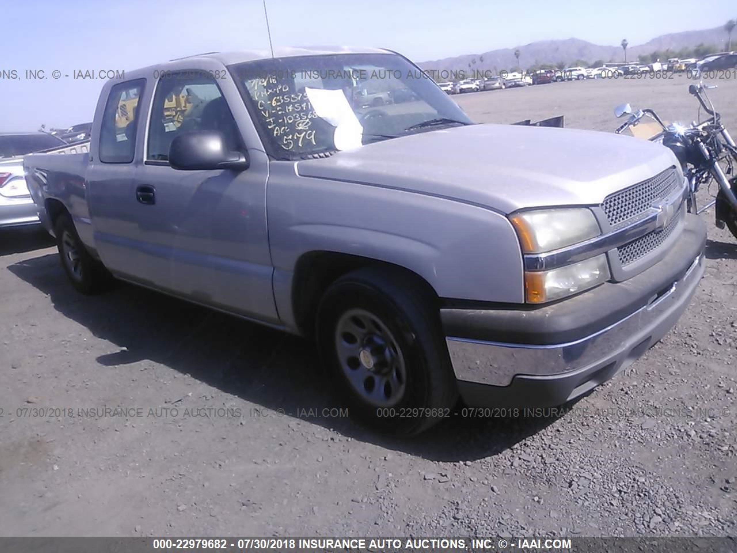 CHEVROLET SILVERADO 2005 1gcec19x95z214541