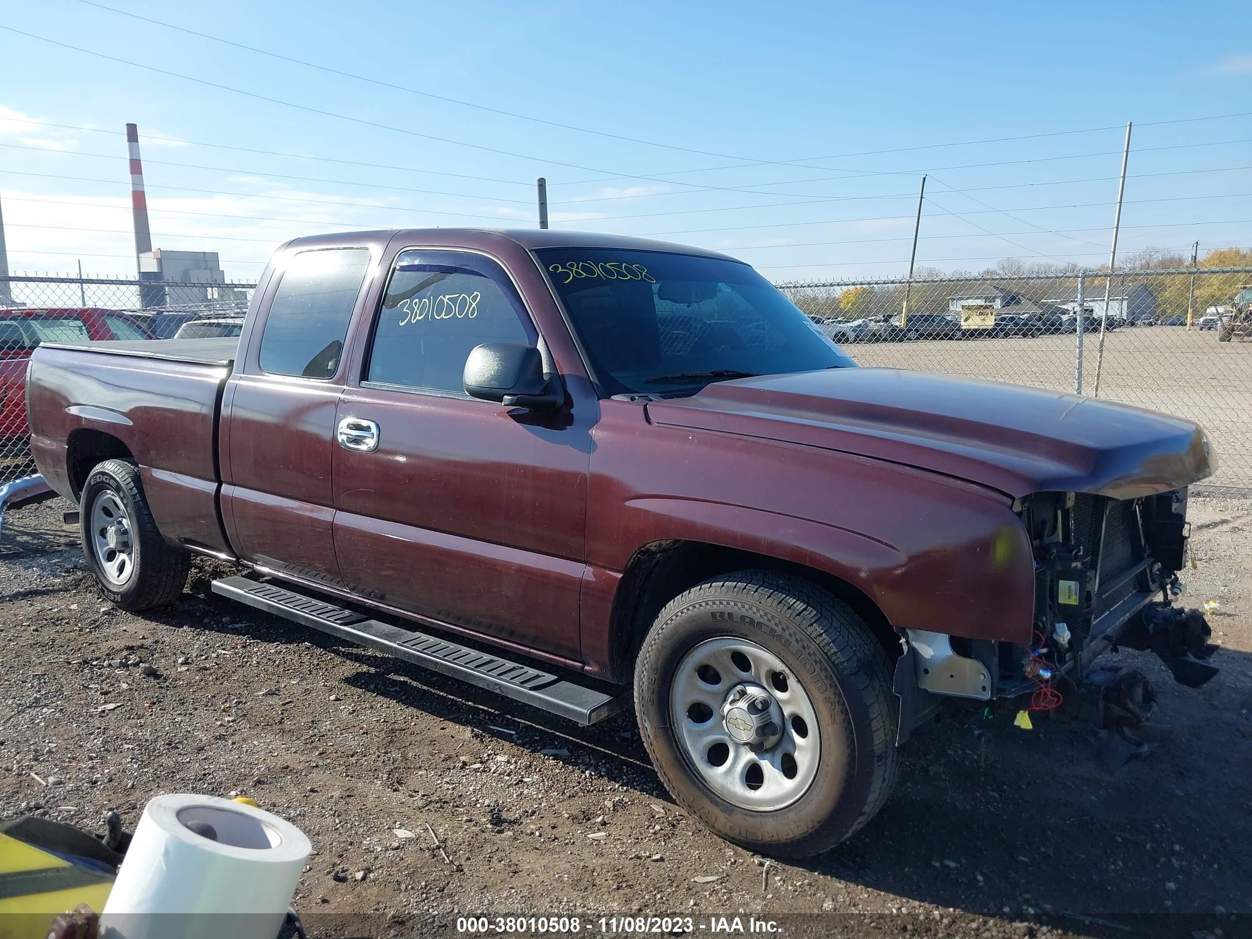 CHEVROLET SILVERADO 2007 1gcec19xx7z157219