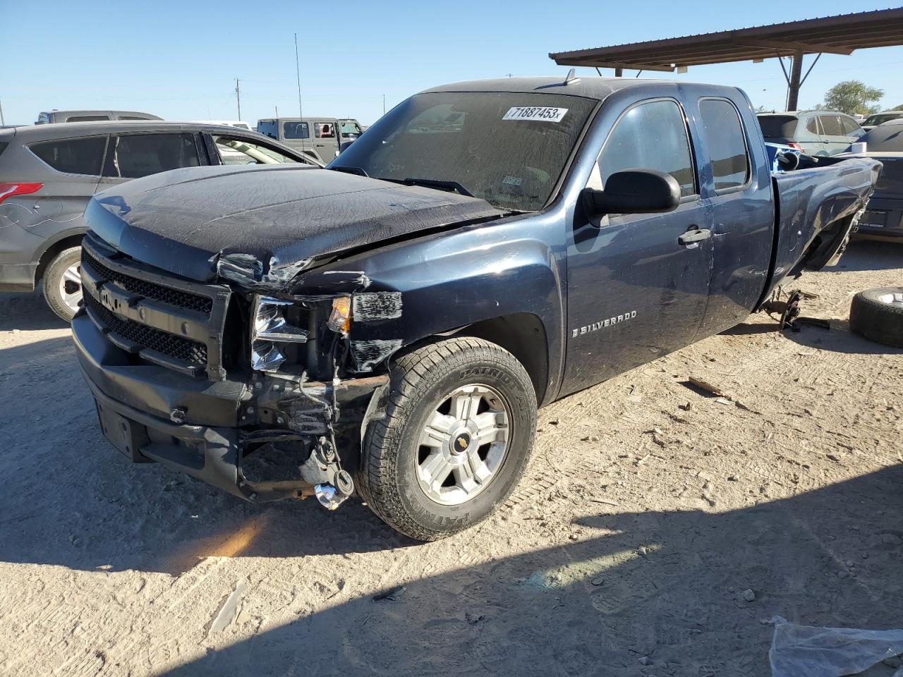 CHEVROLET SILVERADO 2008 1gcec19xx8z298616