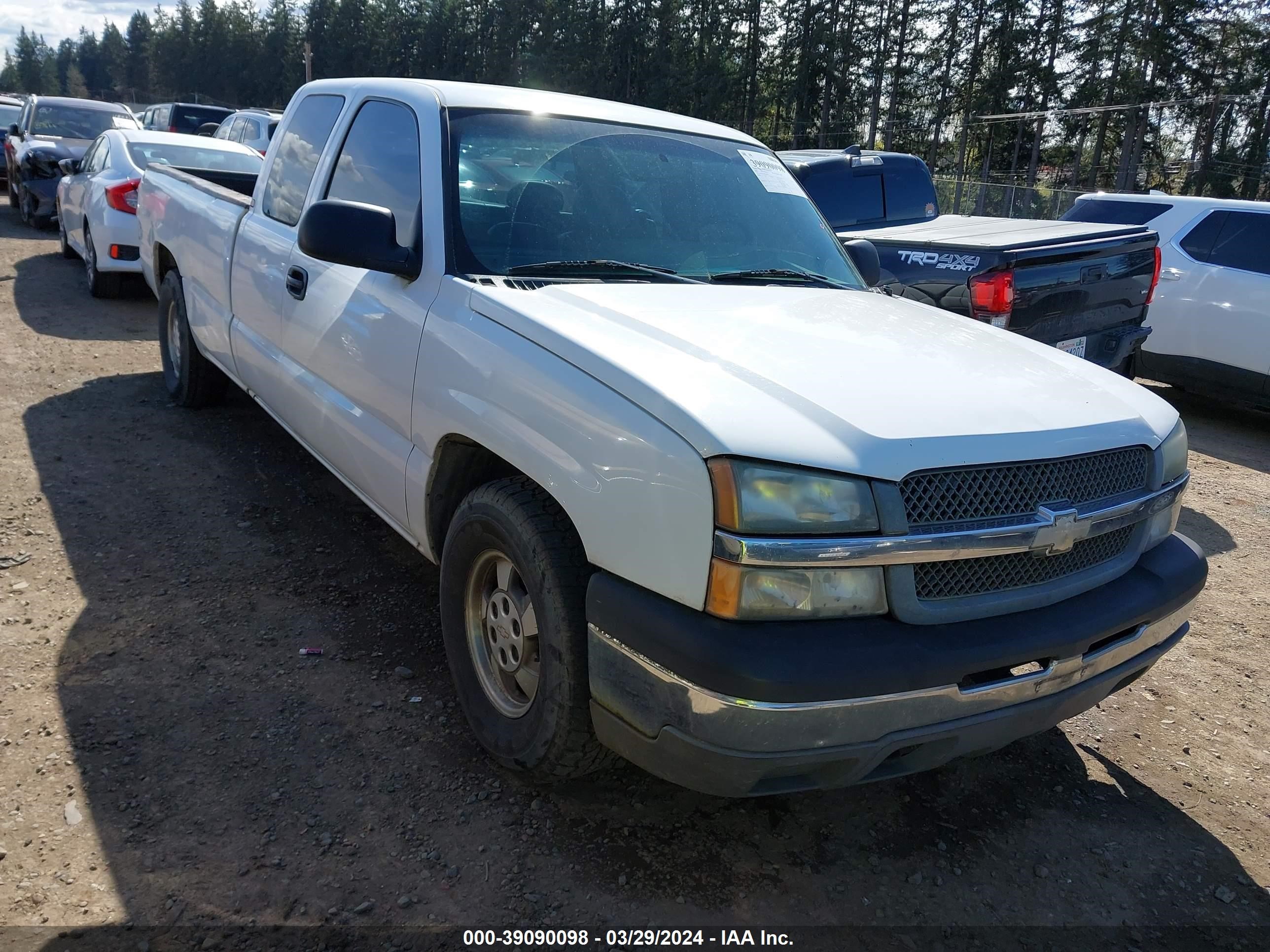 CHEVROLET SILVERADO 2004 1gcec19z04e383063