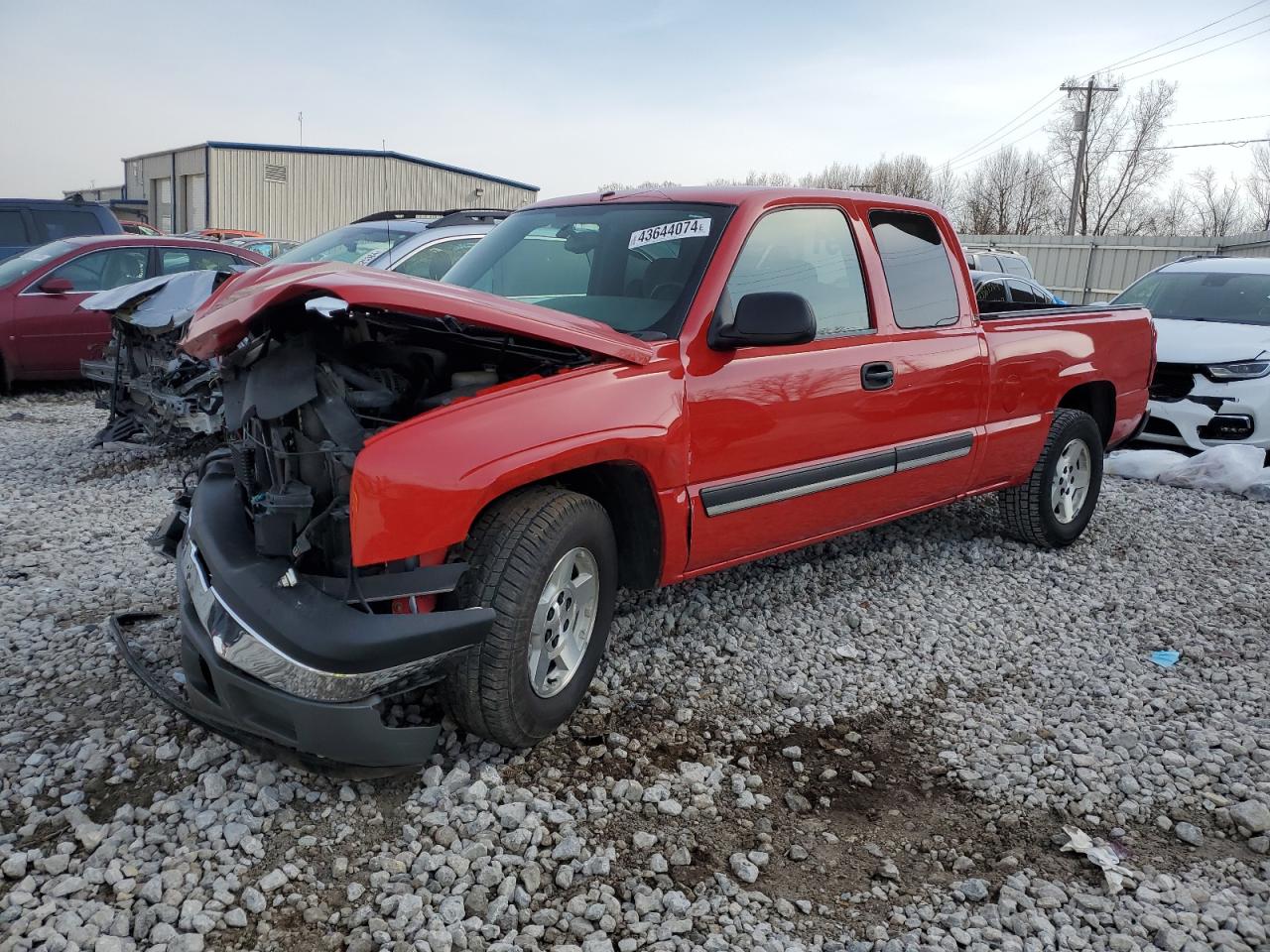 CHEVROLET SILVERADO 2005 1gcec19z35z283341