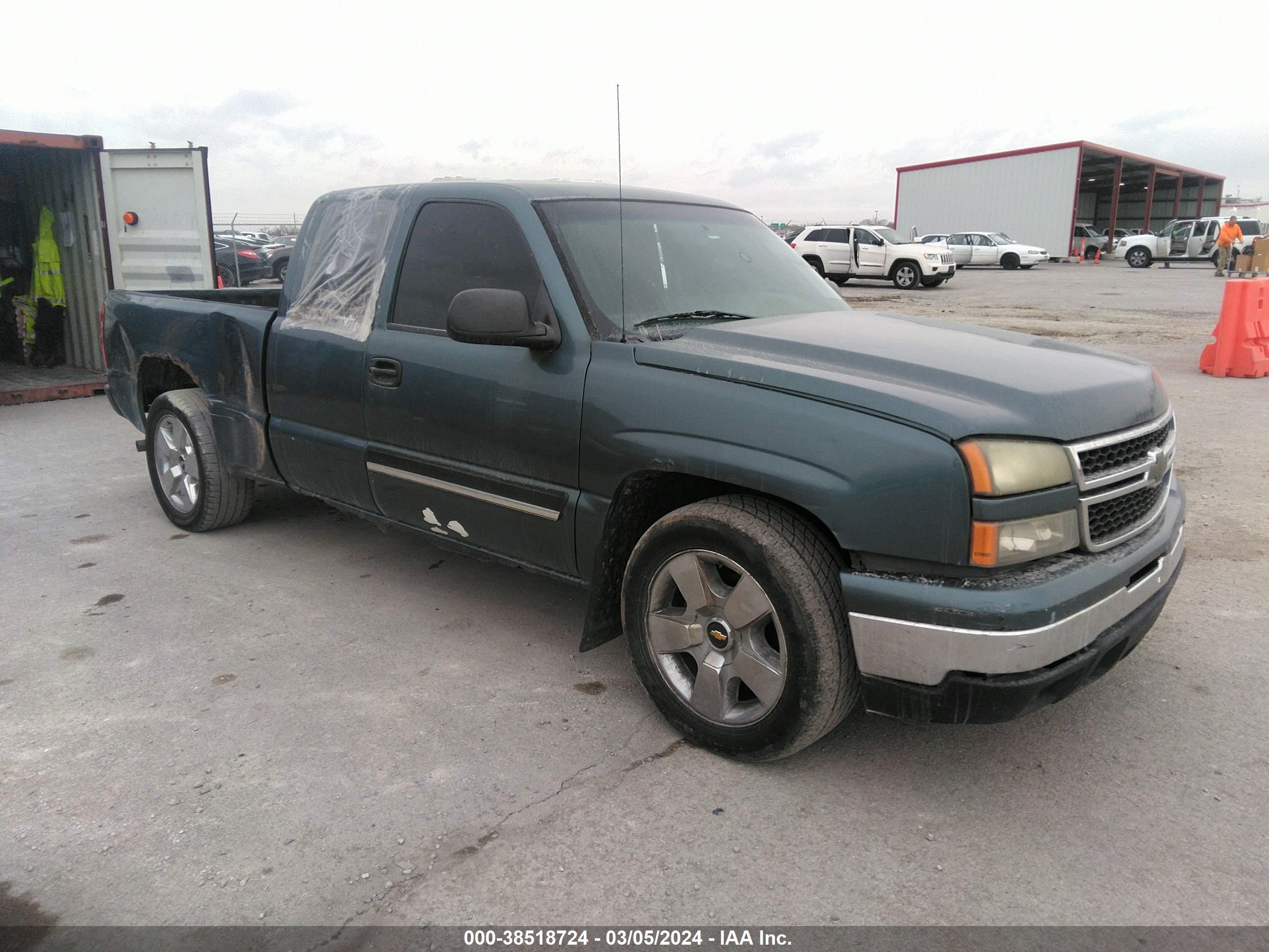 CHEVROLET SILVERADO 2006 1gcec19z36z286015