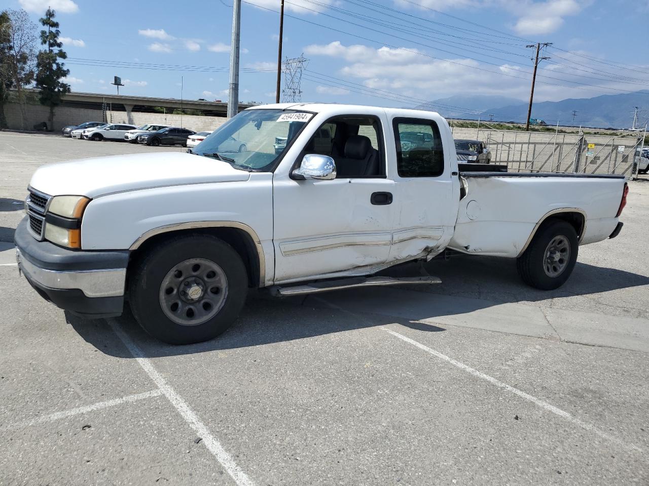 CHEVROLET SILVERADO 2006 1gcec19z66e225443