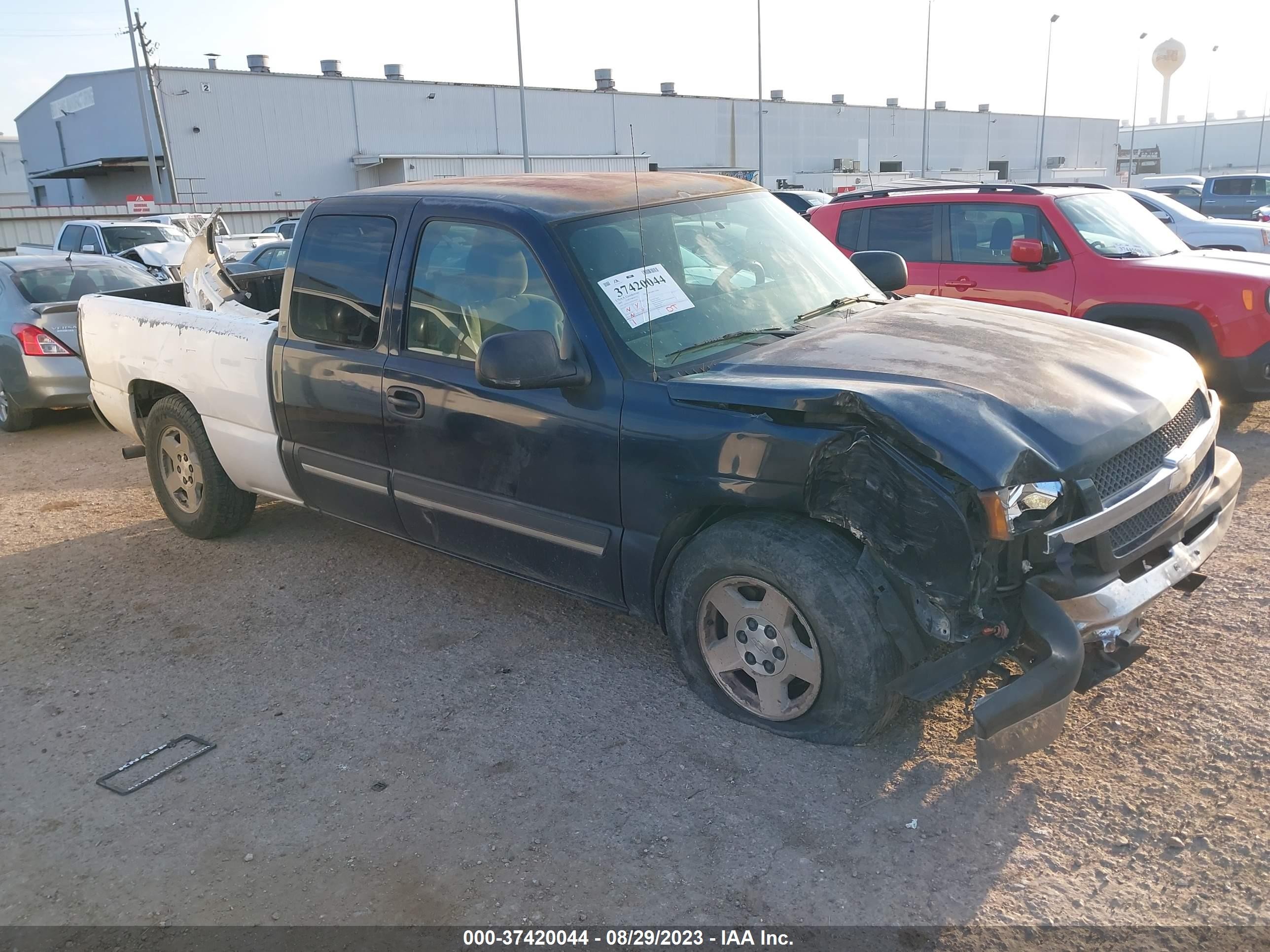 CHEVROLET SILVERADO 2005 1gcec19z95z194292