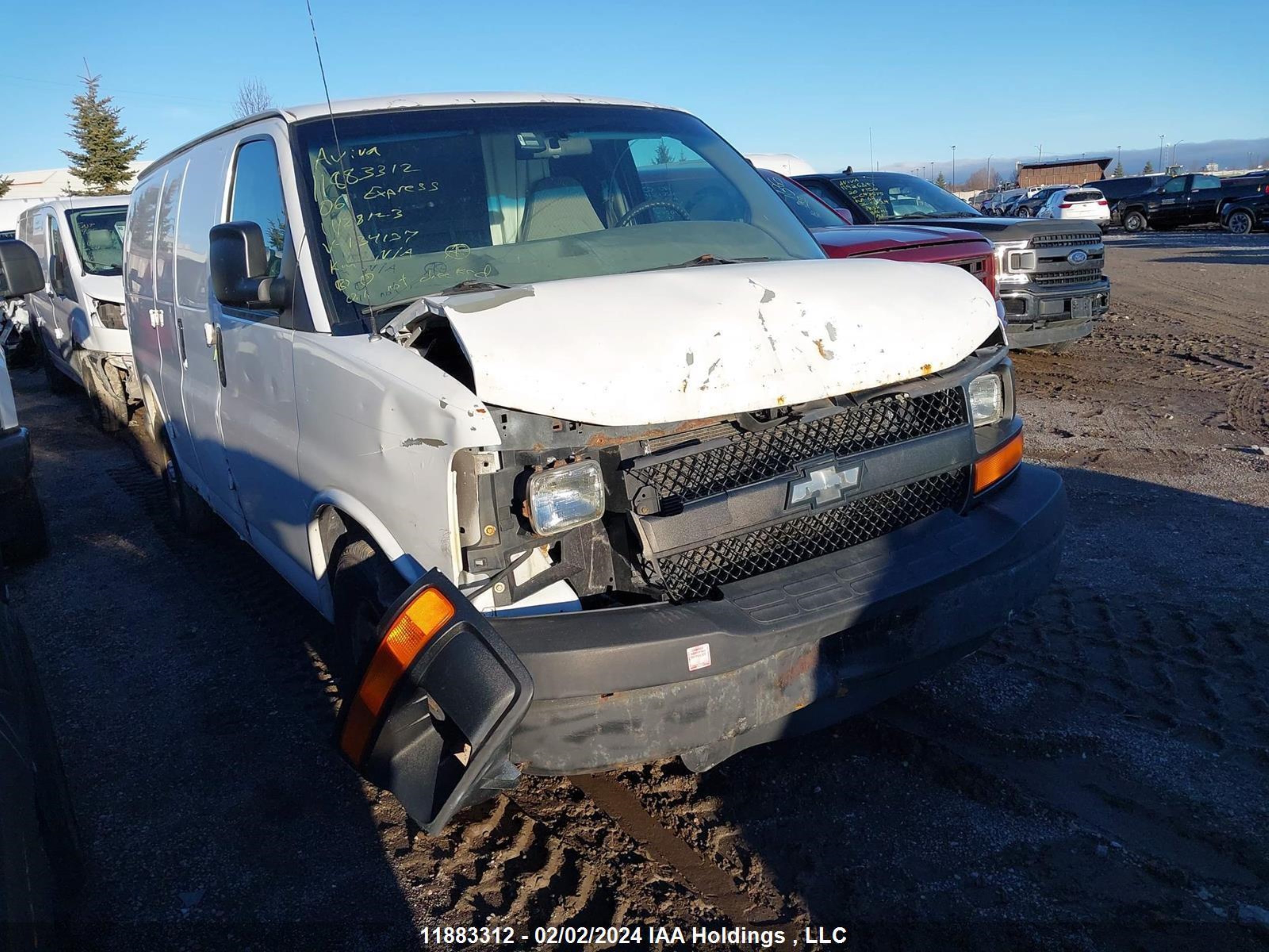 CHEVROLET EXPRESS 2006 1gceg15x461134137