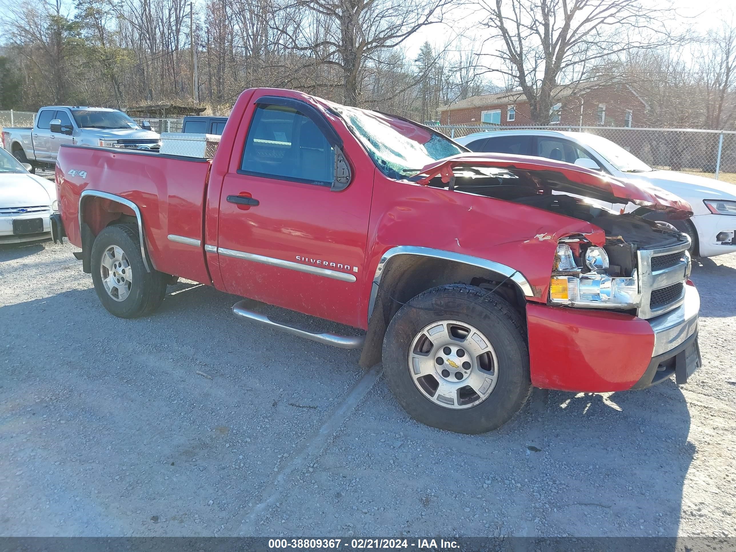 CHEVROLET SILVERADO 2008 1gcek14018z240827