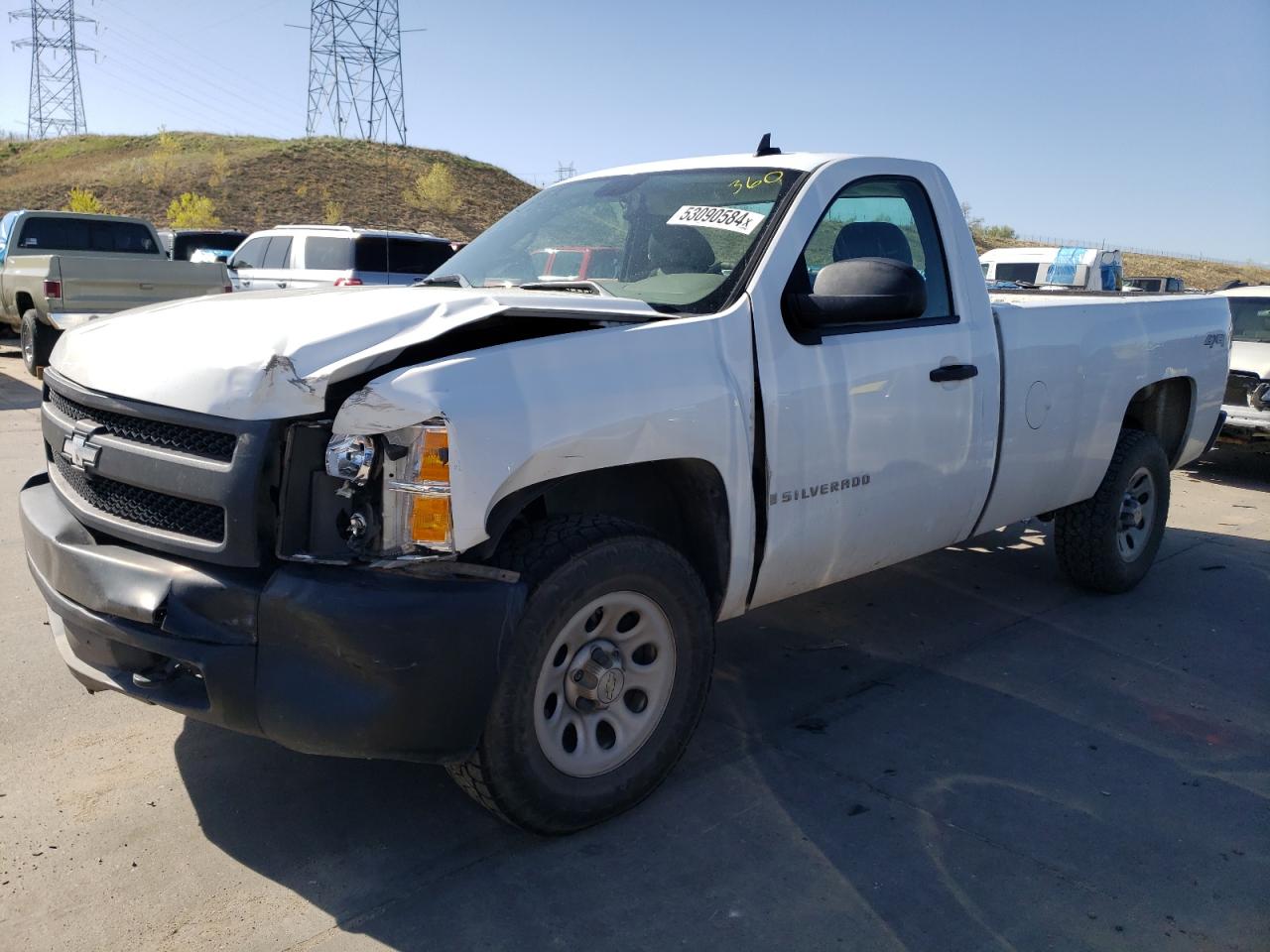 CHEVROLET SILVERADO 2008 1gcek14c78e129992