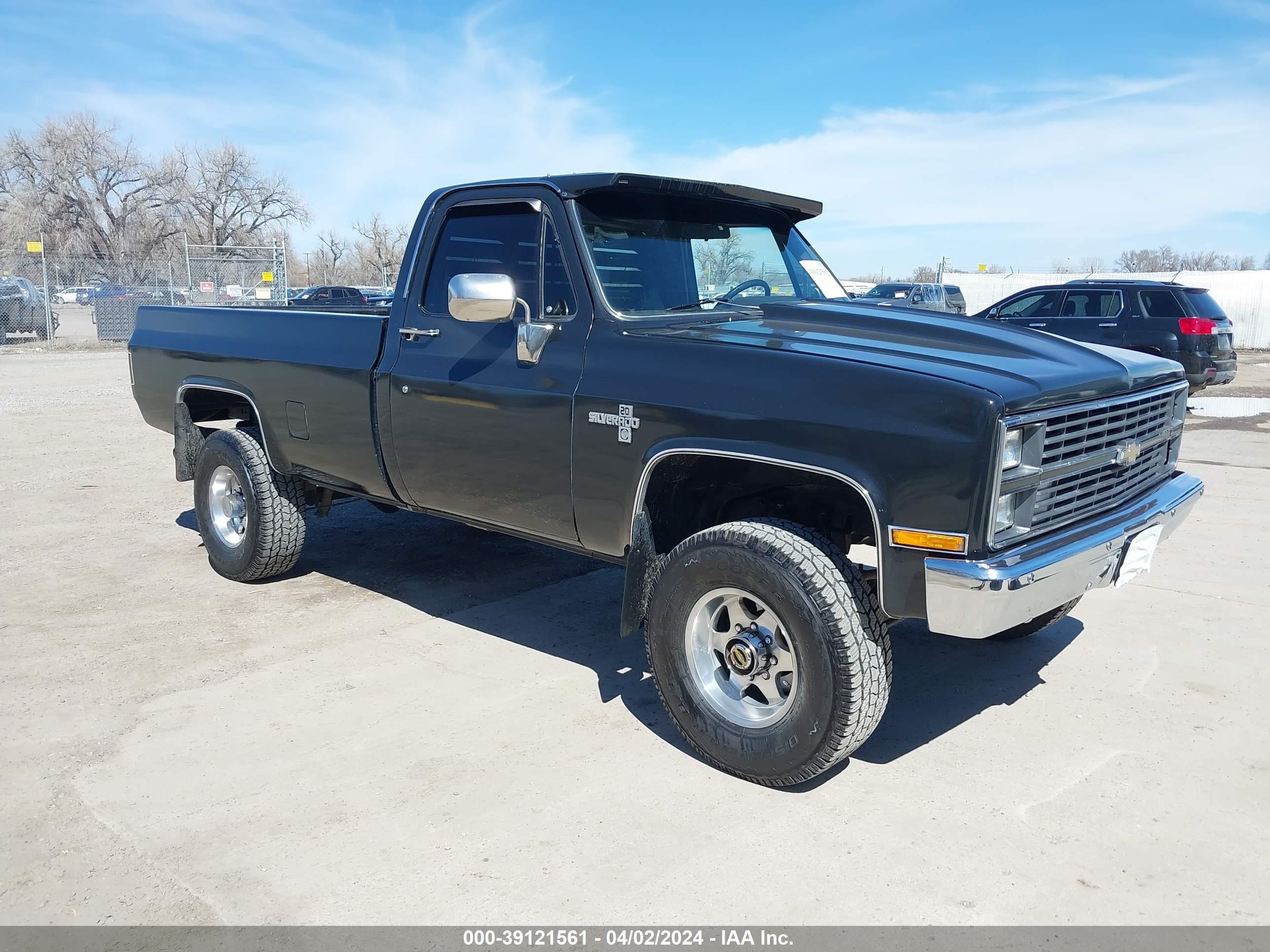 CHEVROLET K10 1984 1gcek14h0ej121473