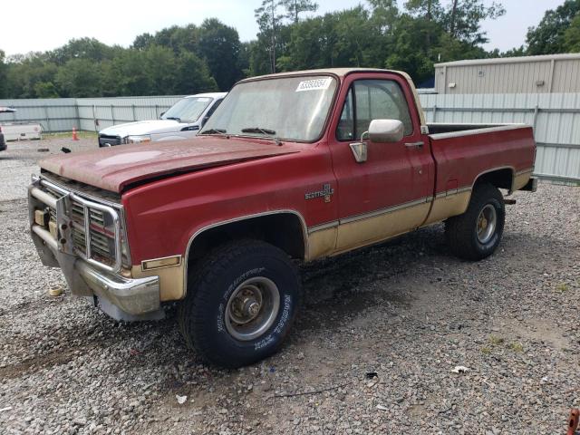 CHEVROLET C/K1500 1984 1gcek14hxef375002