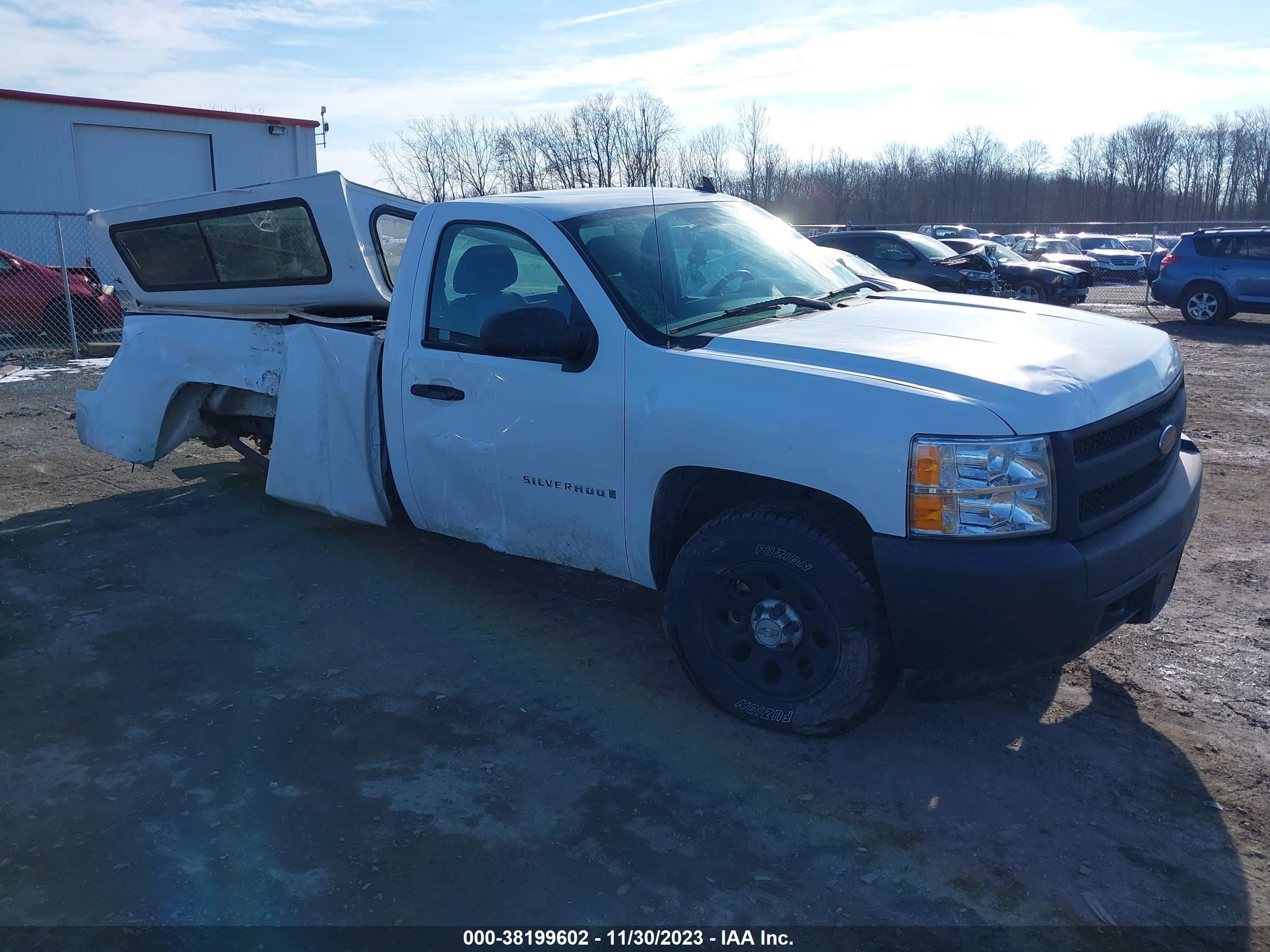 CHEVROLET SILVERADO 2008 1gcek14jx8z217345