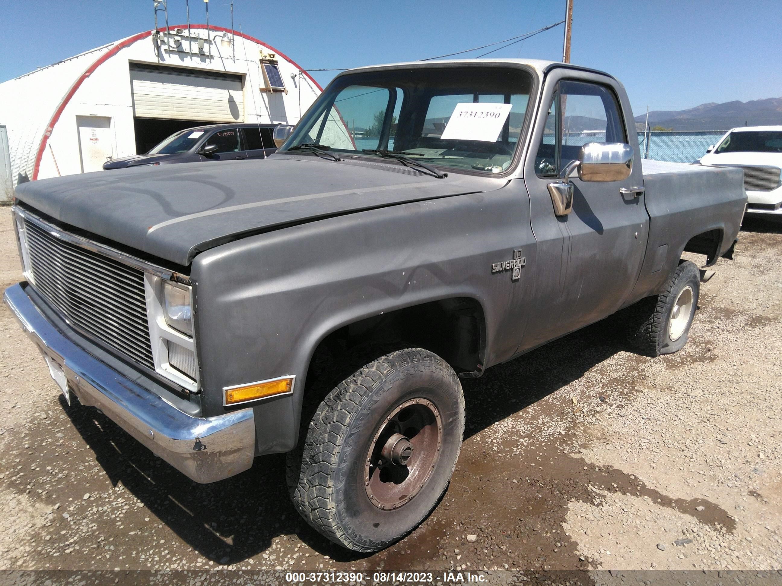 CHEVROLET K10 1985 1gcek14l9fj165848