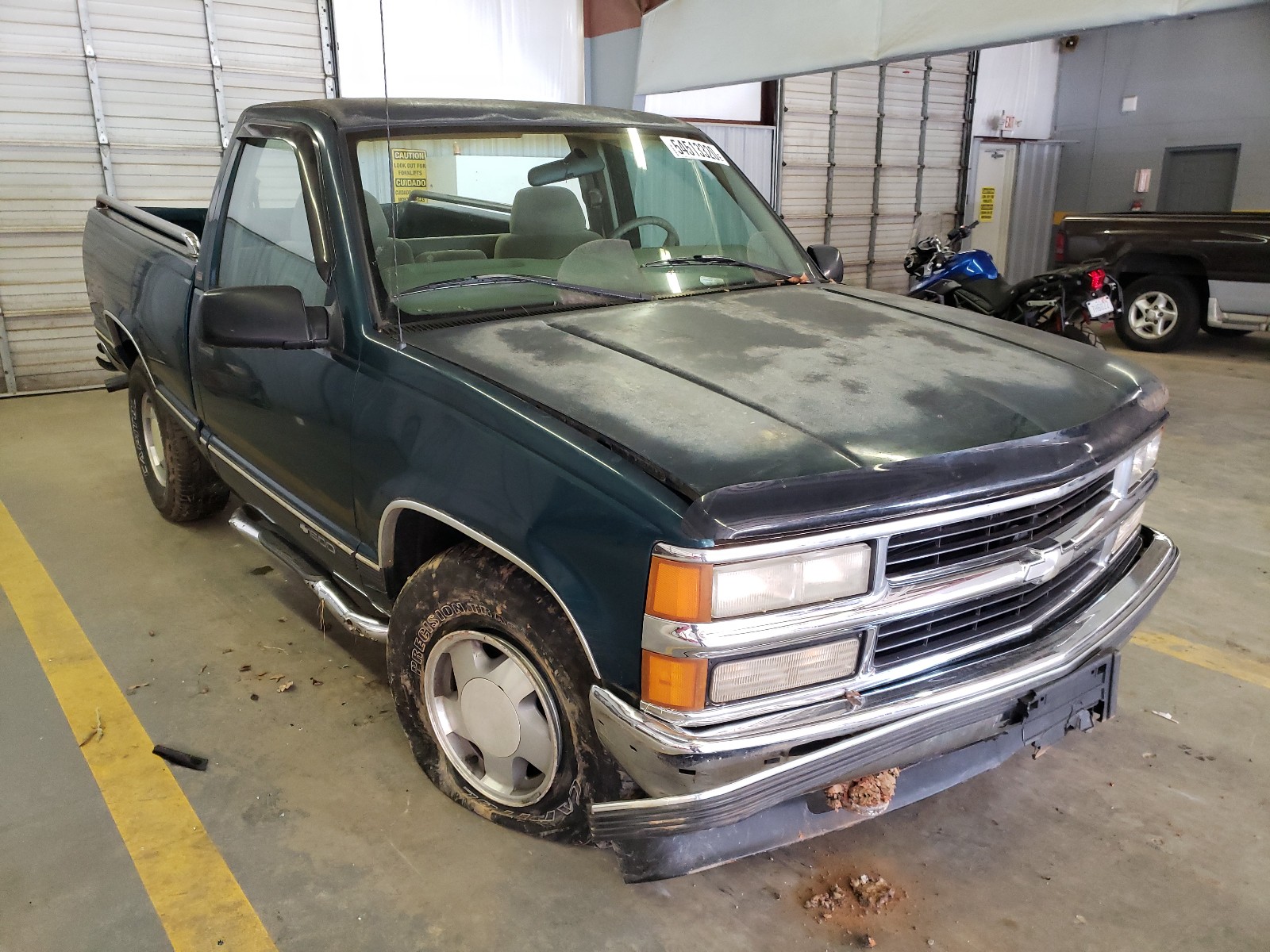 CHEVROLET SILVERADO 1997 1gcek14r7vz230510