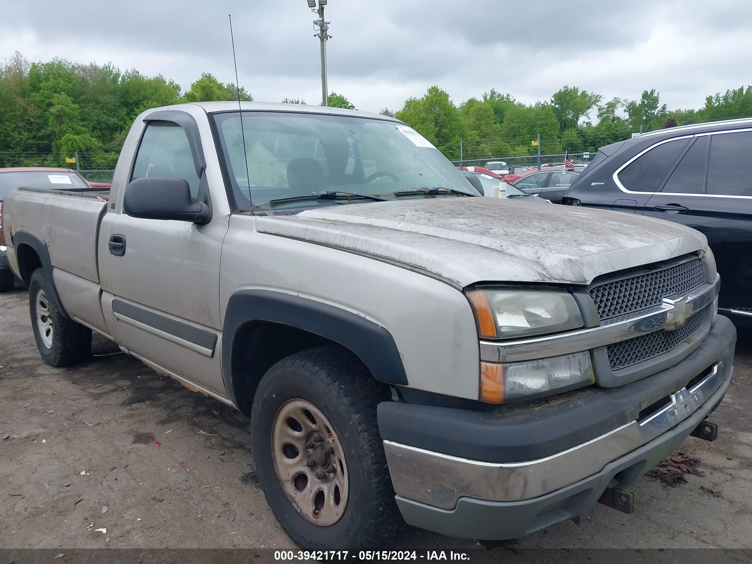 CHEVROLET SILVERADO 2005 1gcek14t05e152607