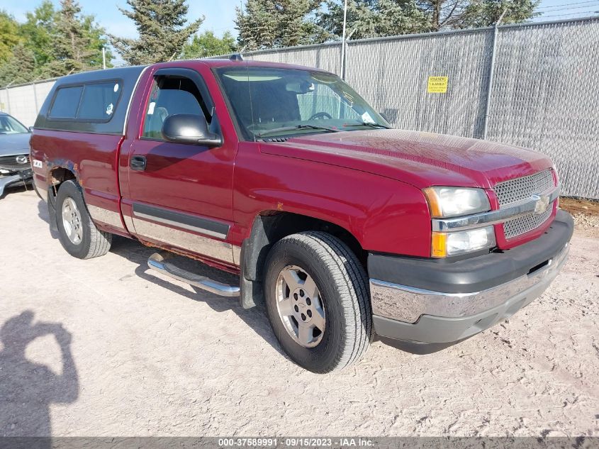 CHEVROLET SILVERADO 2005 1gcek14t05z127019