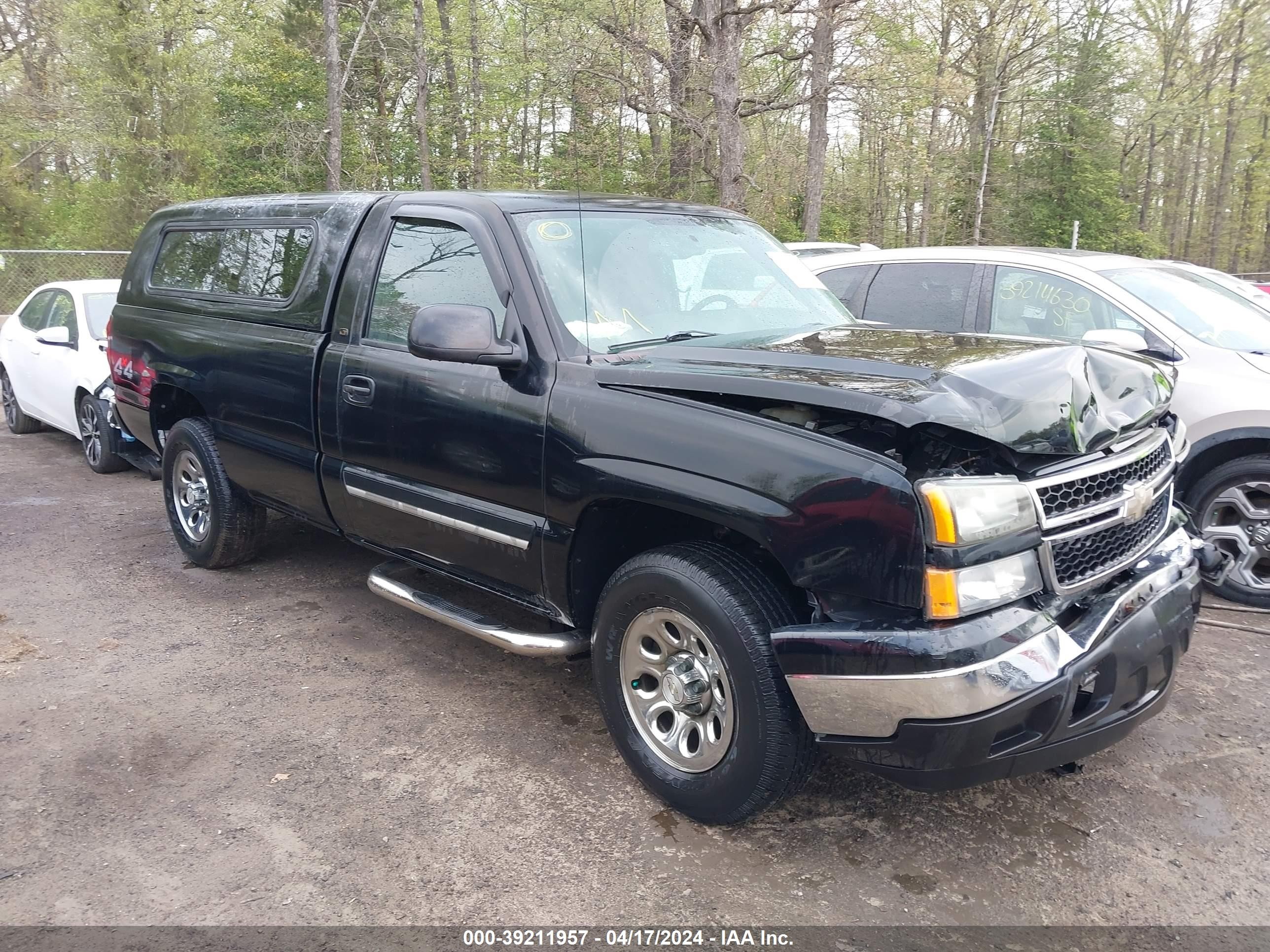 CHEVROLET SILVERADO 2006 1gcek14t06z102686