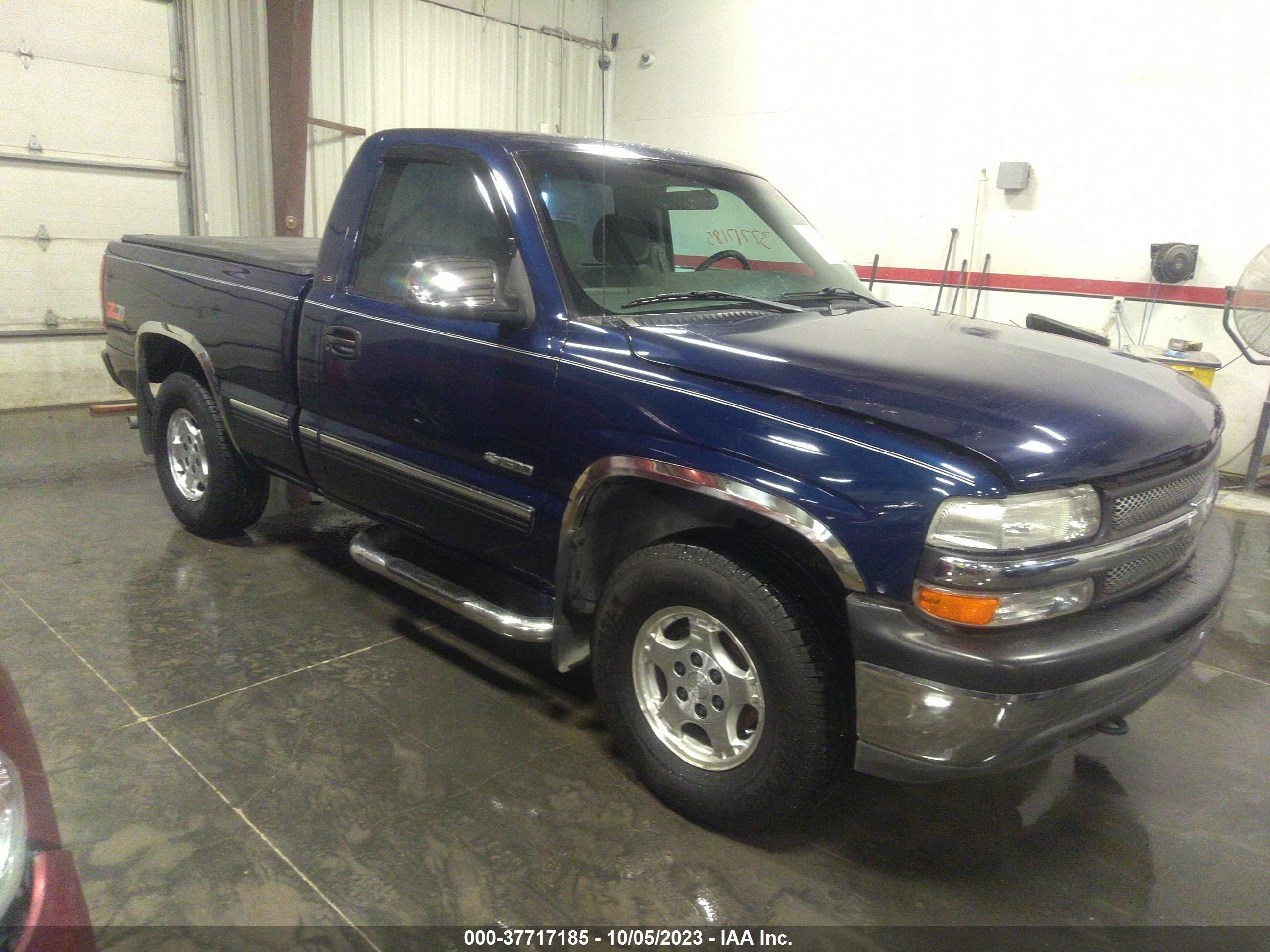 CHEVROLET SILVERADO 1999 1gcek14t1xz146729