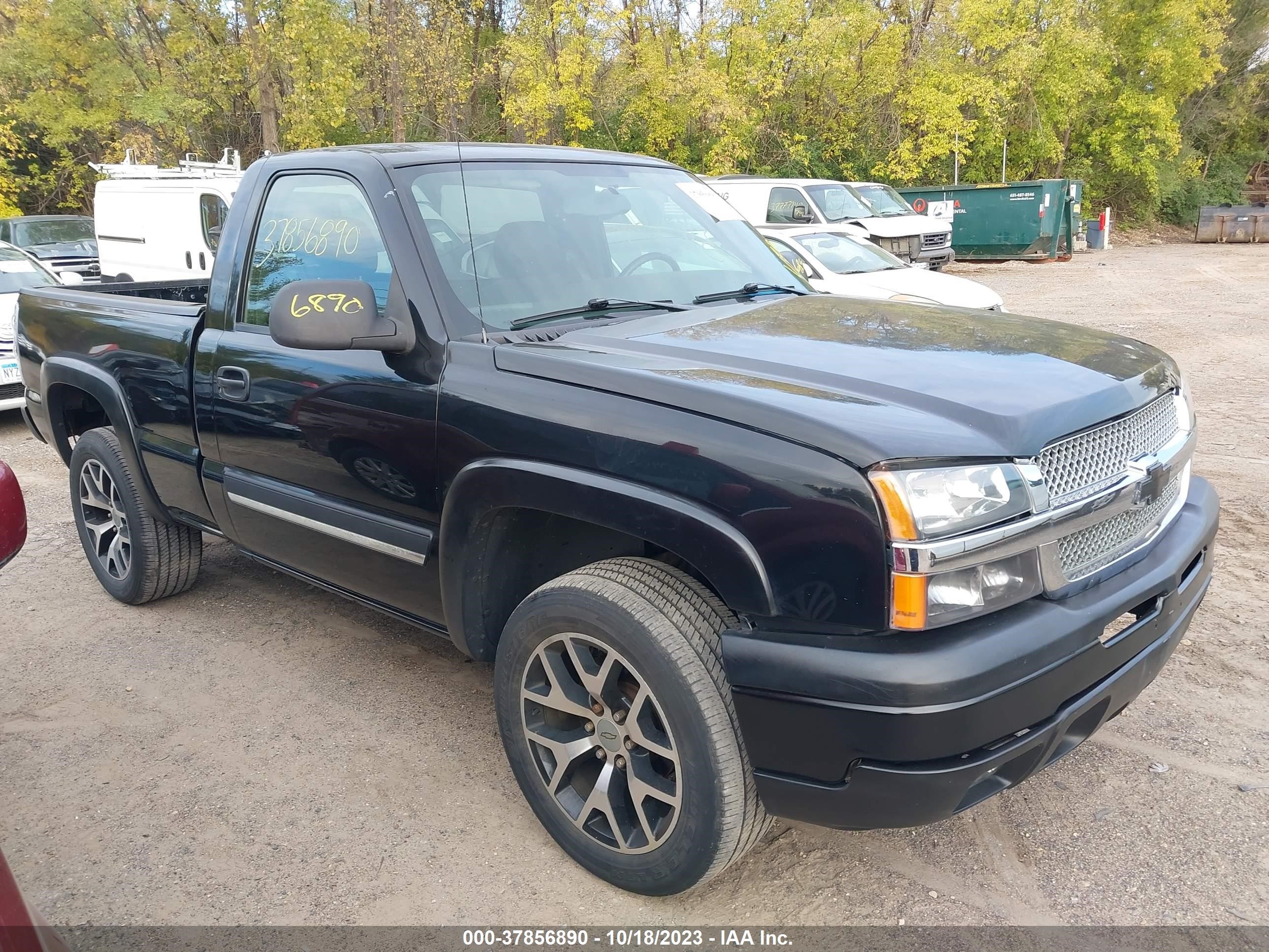 CHEVROLET SILVERADO 2004 1gcek14t24z292276