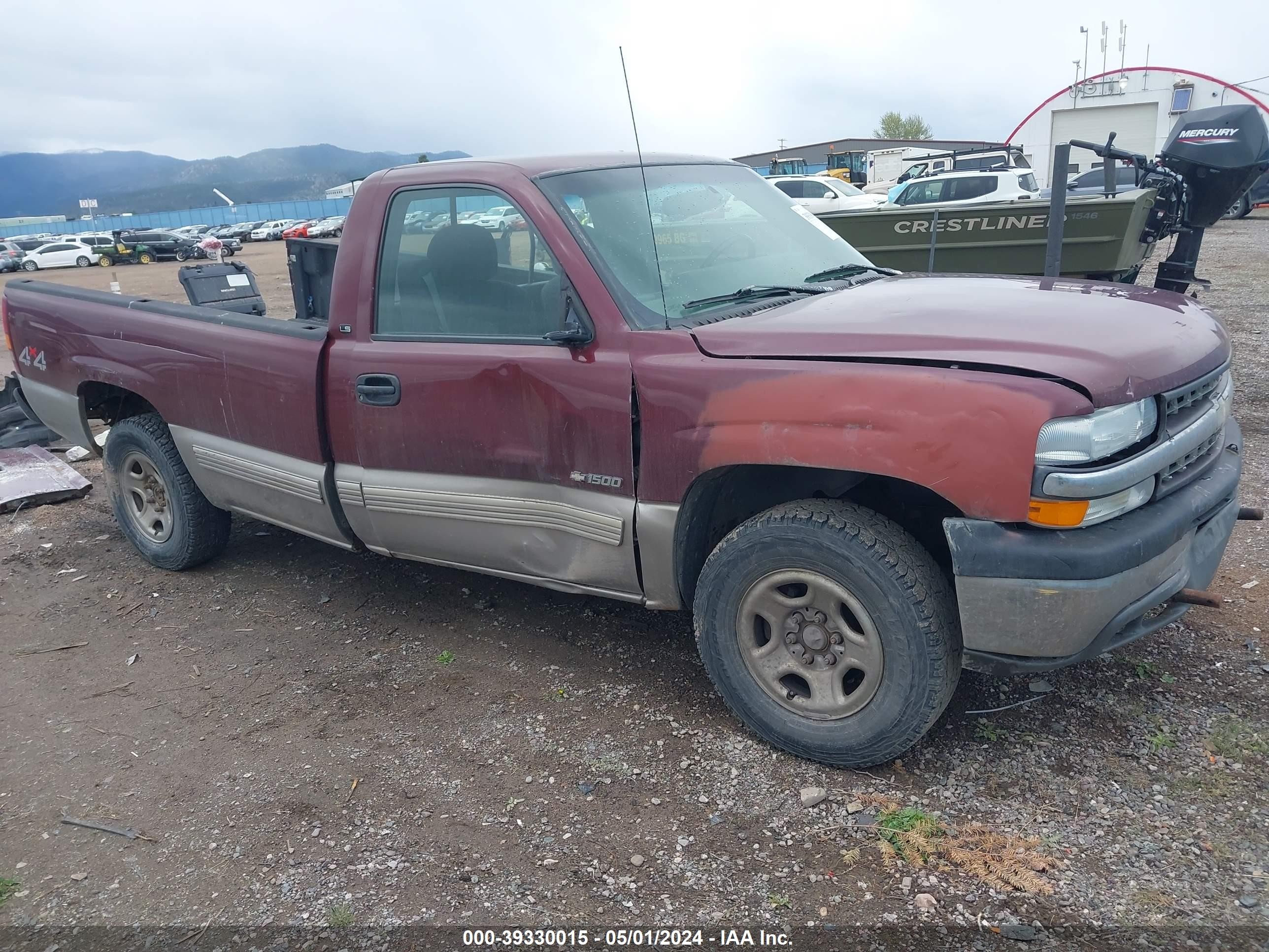 CHEVROLET SILVERADO 1999 1gcek14t2xe248564