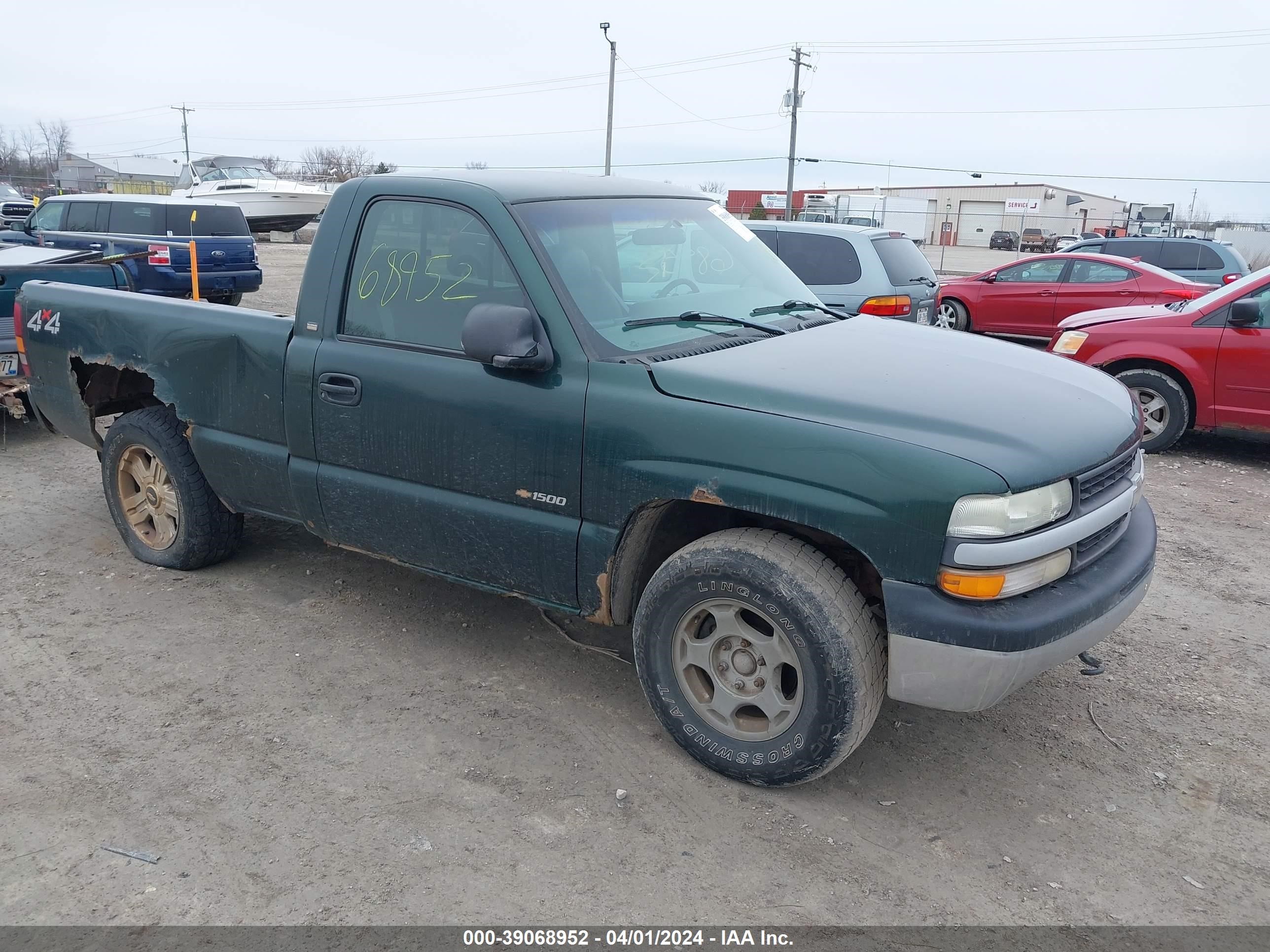 CHEVROLET SILVERADO 2001 1gcek14t31z133360