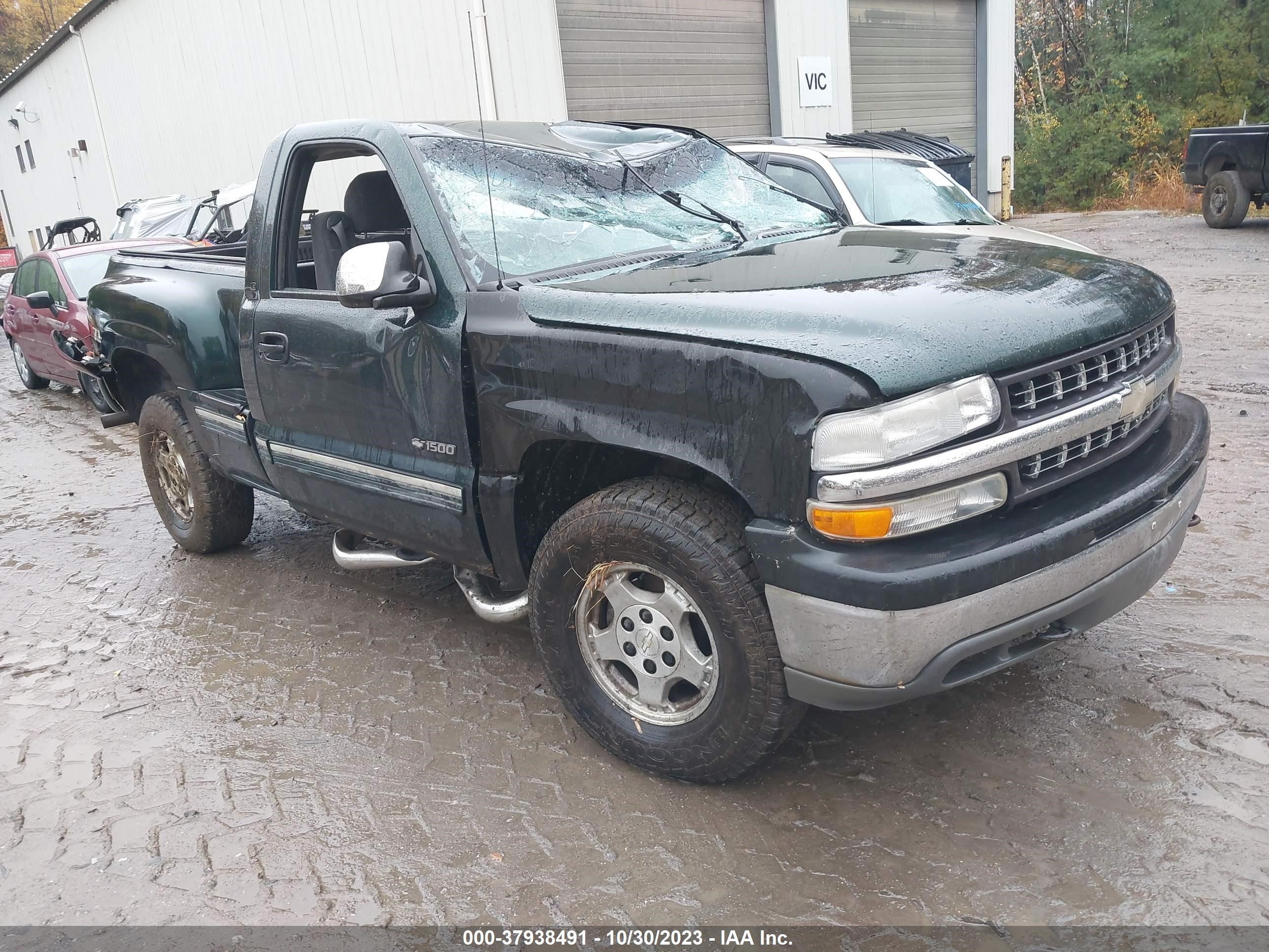 CHEVROLET SILVERADO 2001 1gcek14t31z218330