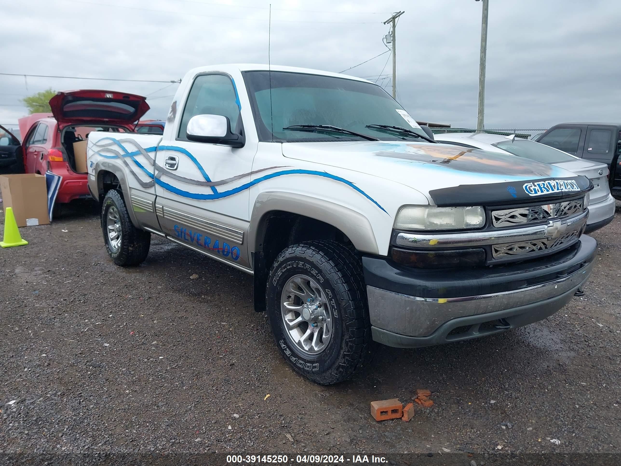 CHEVROLET SILVERADO 2001 1gcek14t31z312871