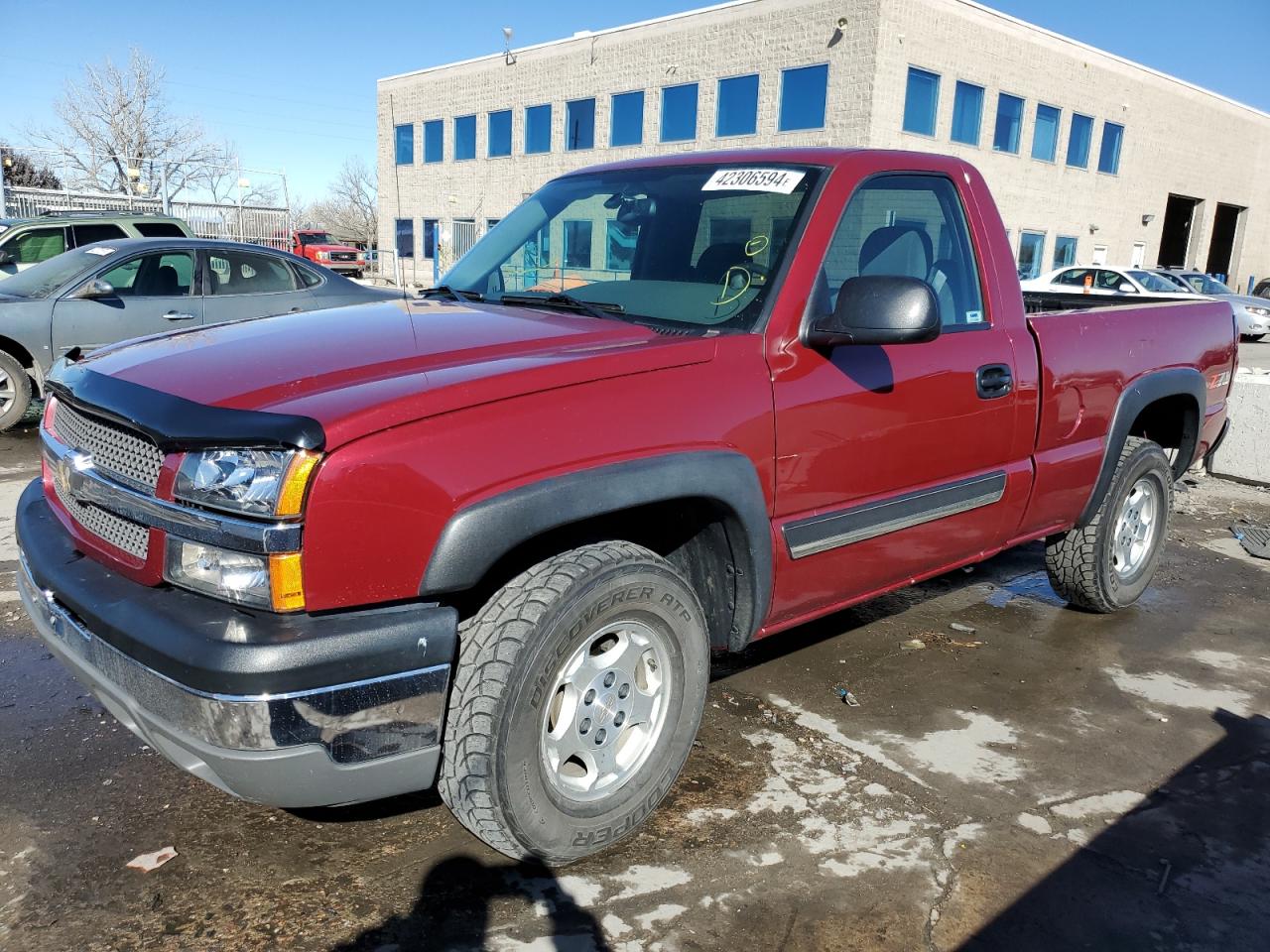 CHEVROLET SILVERADO 2004 1gcek14t34z206196