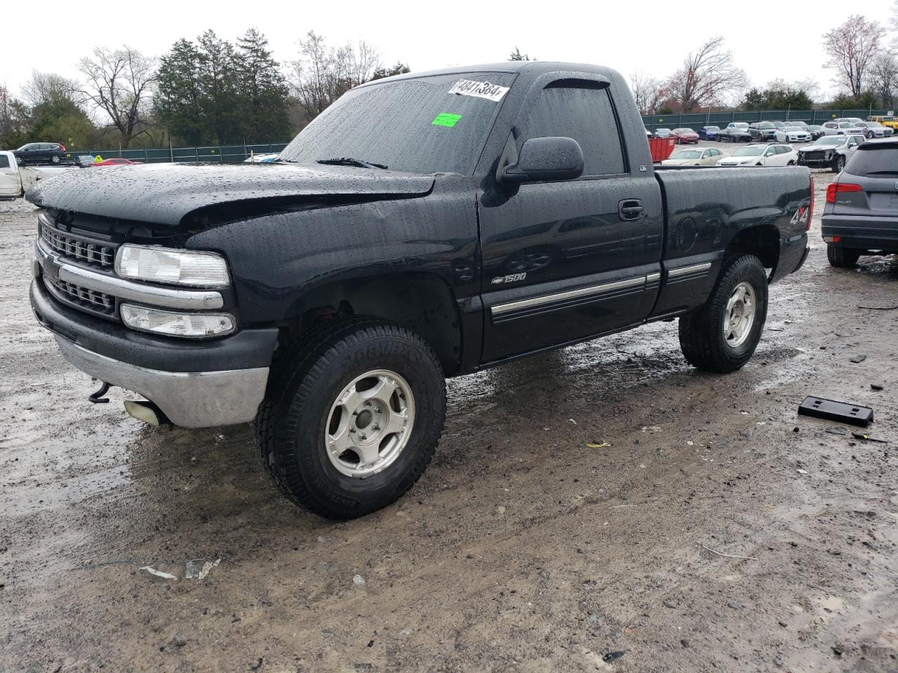 CHEVROLET SILVERADO 2000 1gcek14t3yz266873