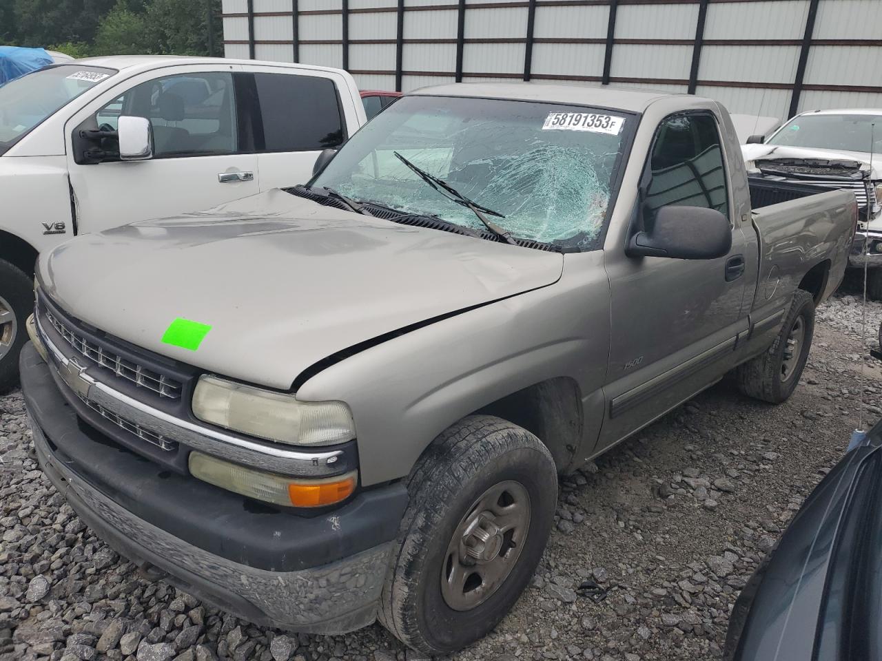 CHEVROLET SILVERADO 2002 1gcek14t42z252052