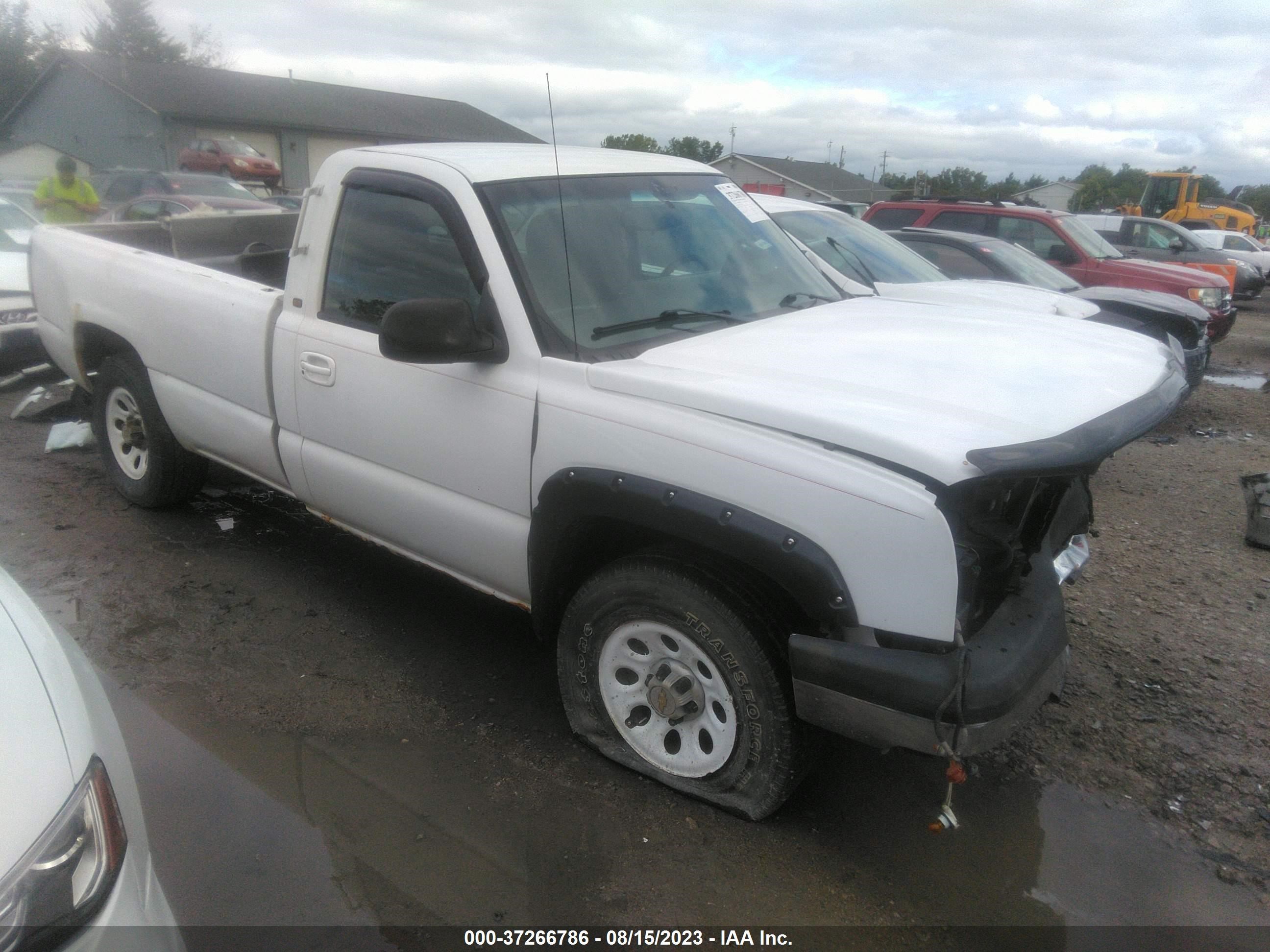 CHEVROLET SILVERADO 2005 1gcek14t45z225034