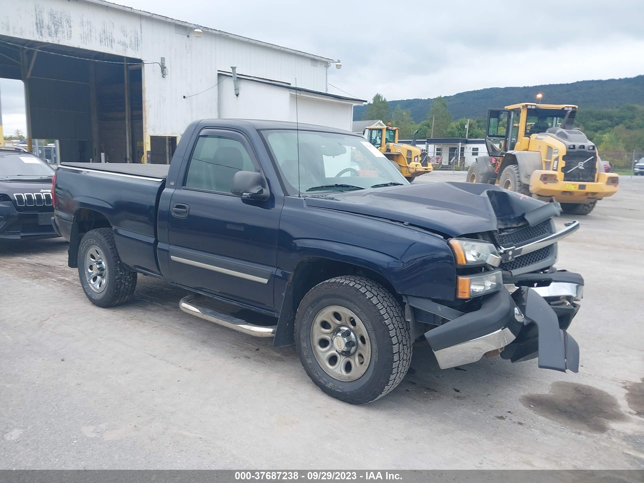 CHEVROLET SILVERADO 2005 1gcek14t45z258924