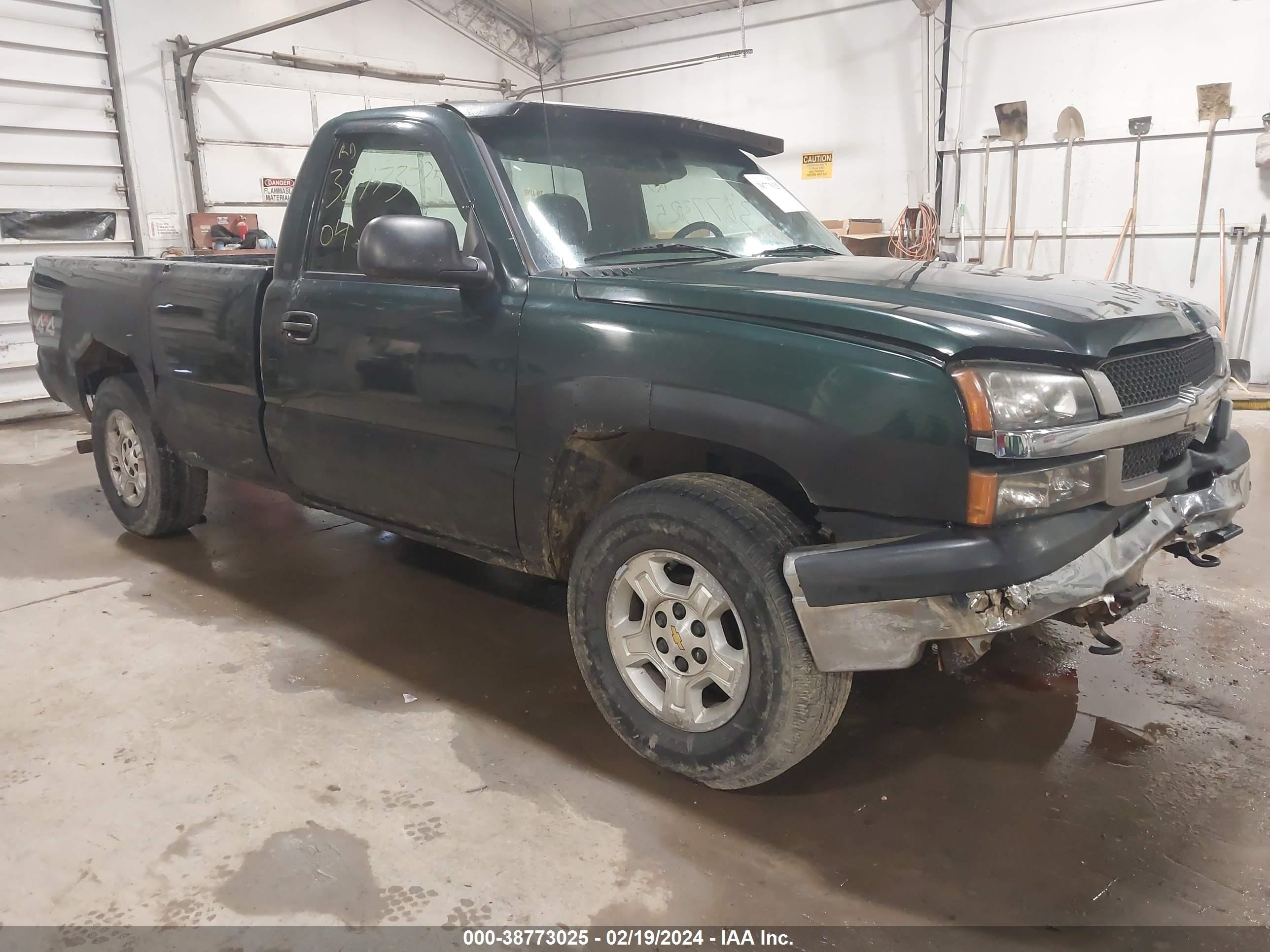 CHEVROLET SILVERADO 2004 1gcek14t54z292479