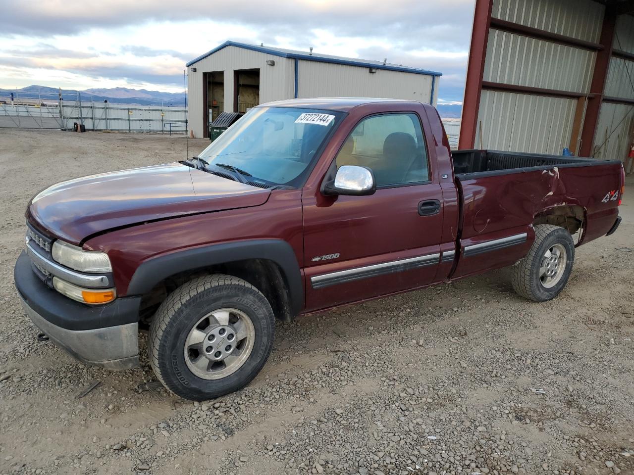 CHEVROLET SILVERADO 2002 1gcek14t72z166413