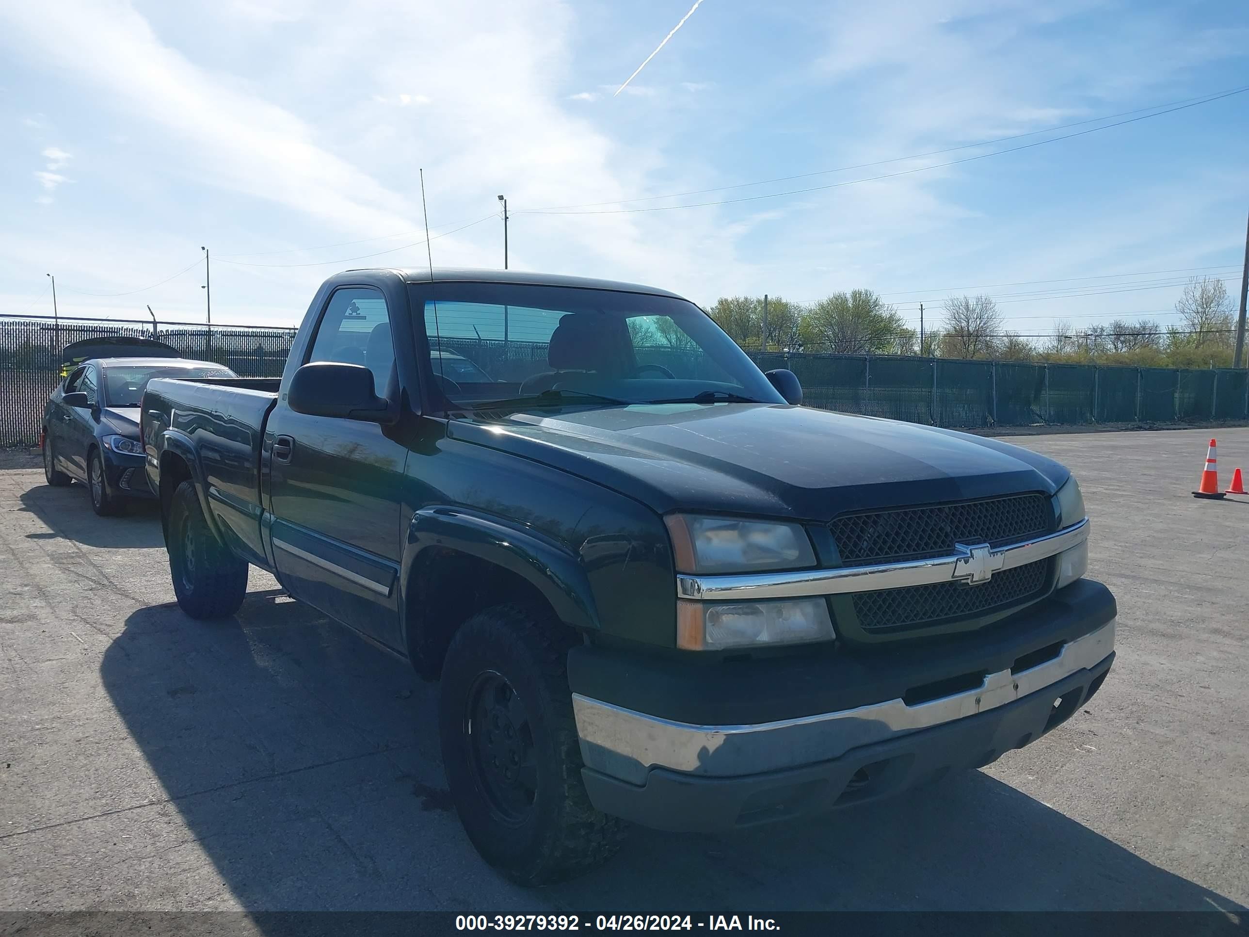 CHEVROLET SILVERADO 2003 1gcek14t73e375868