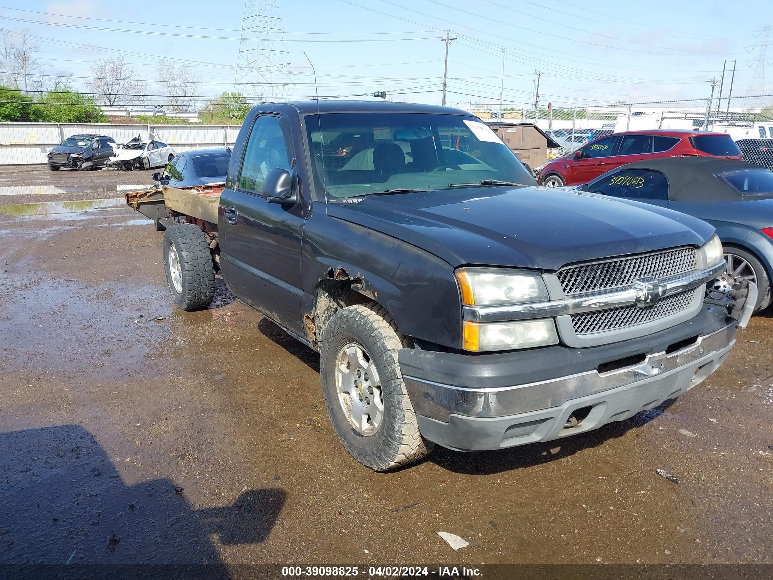 CHEVROLET SILVERADO 2003 1gcek14t73z175551