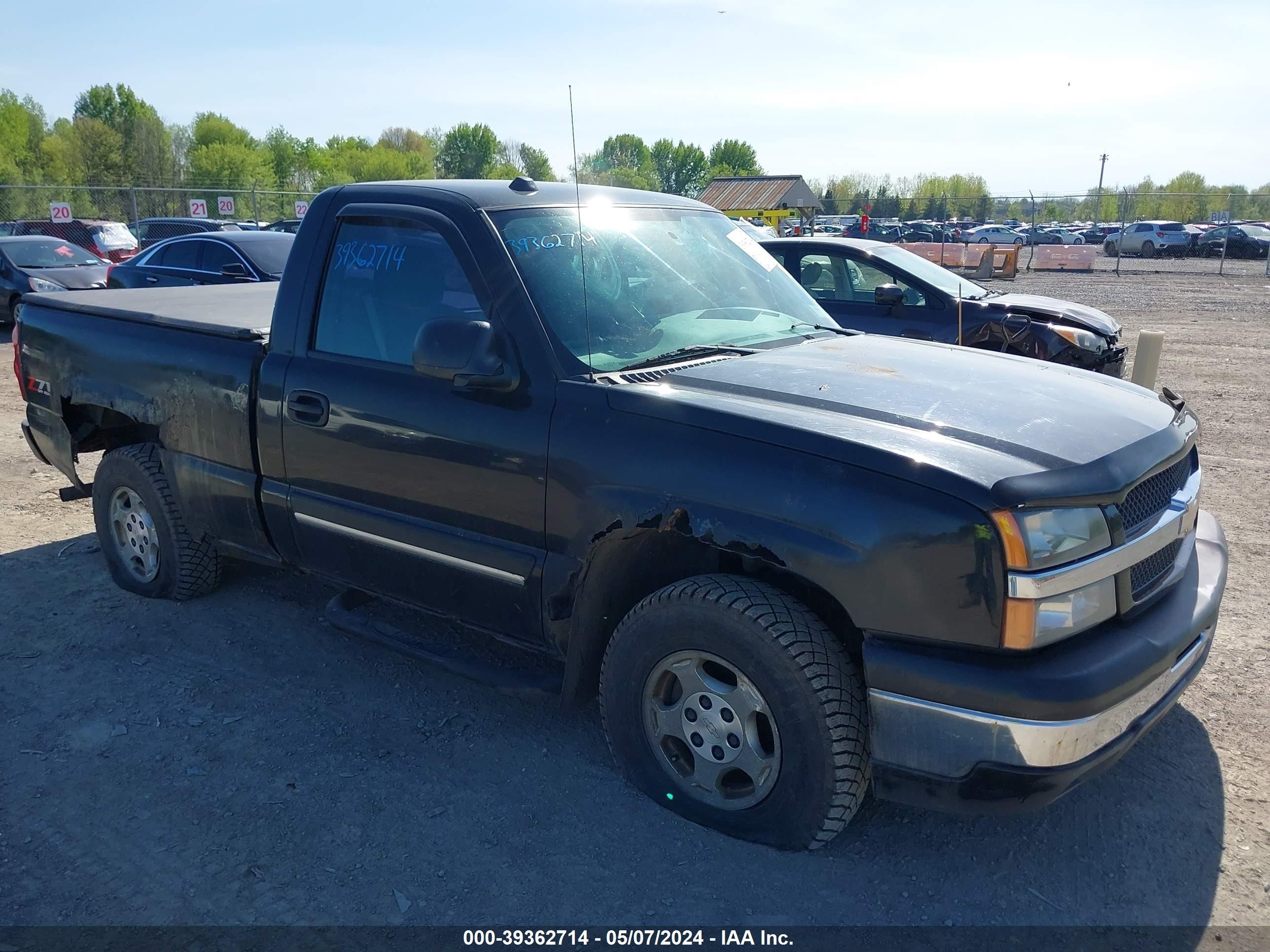 CHEVROLET SILVERADO 2004 1gcek14t74z158900