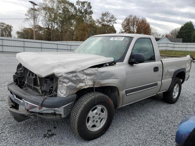 CHEVROLET SILVERADO 2004 1gcek14t74z256194